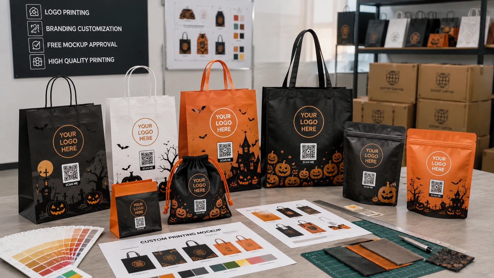 Custom tote bag manufacturing by ToteBag-Factory