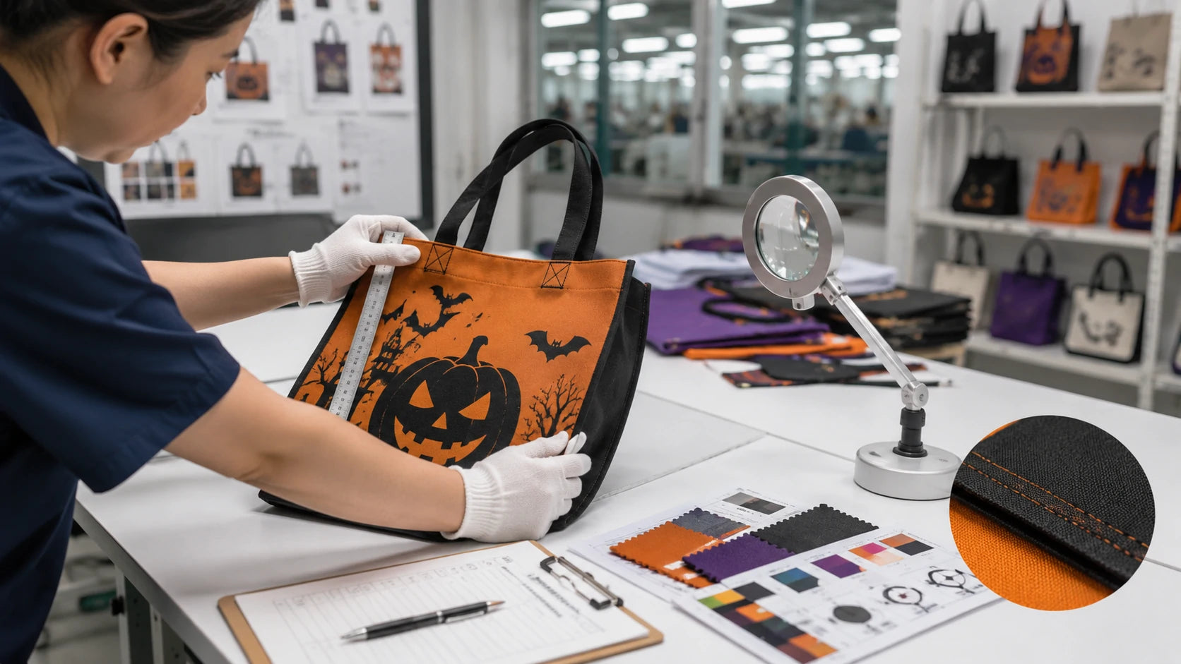 Custom tote bag manufacturing by ToteBag-Factory