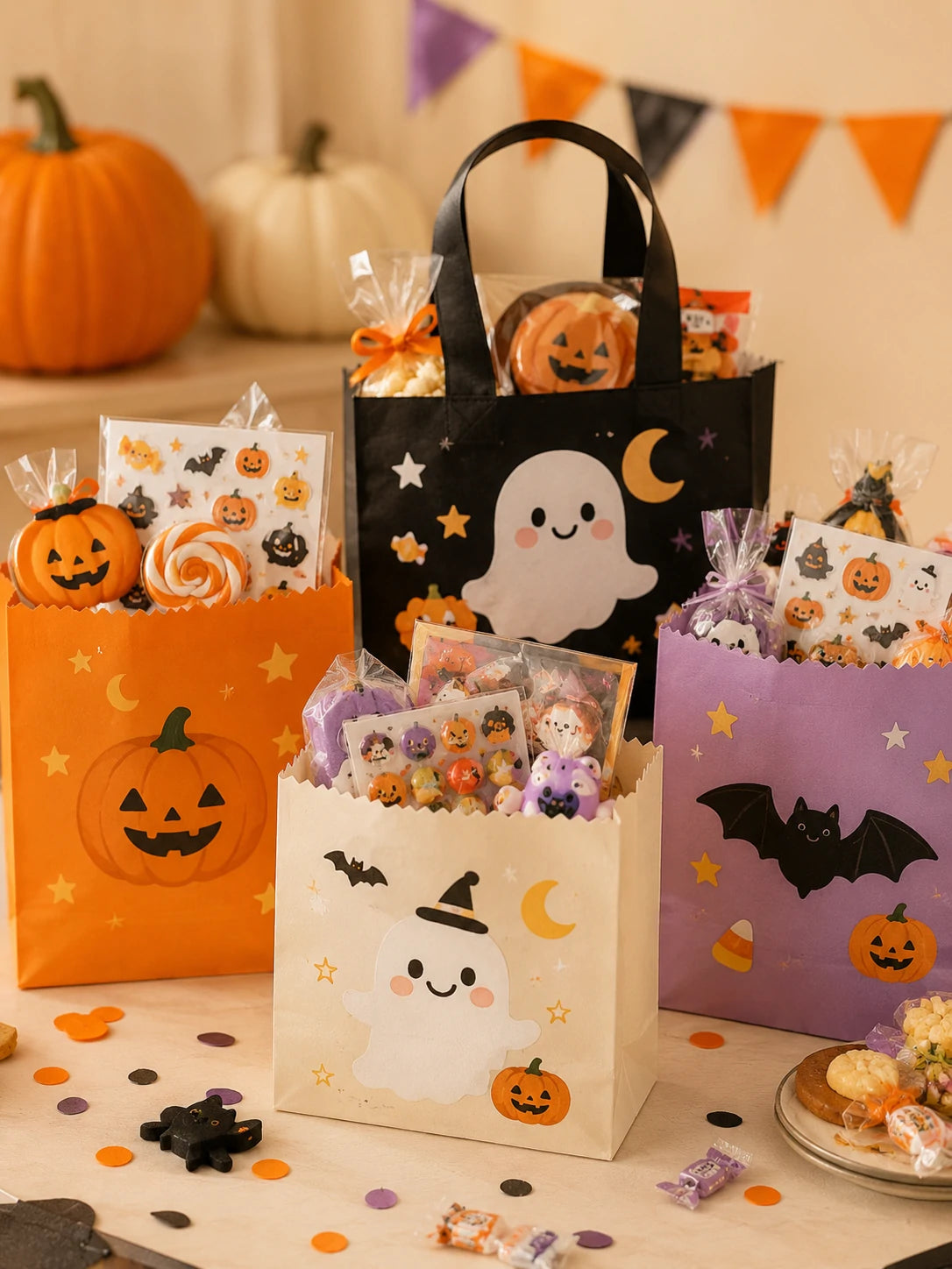 Cute Halloween Treat Bags