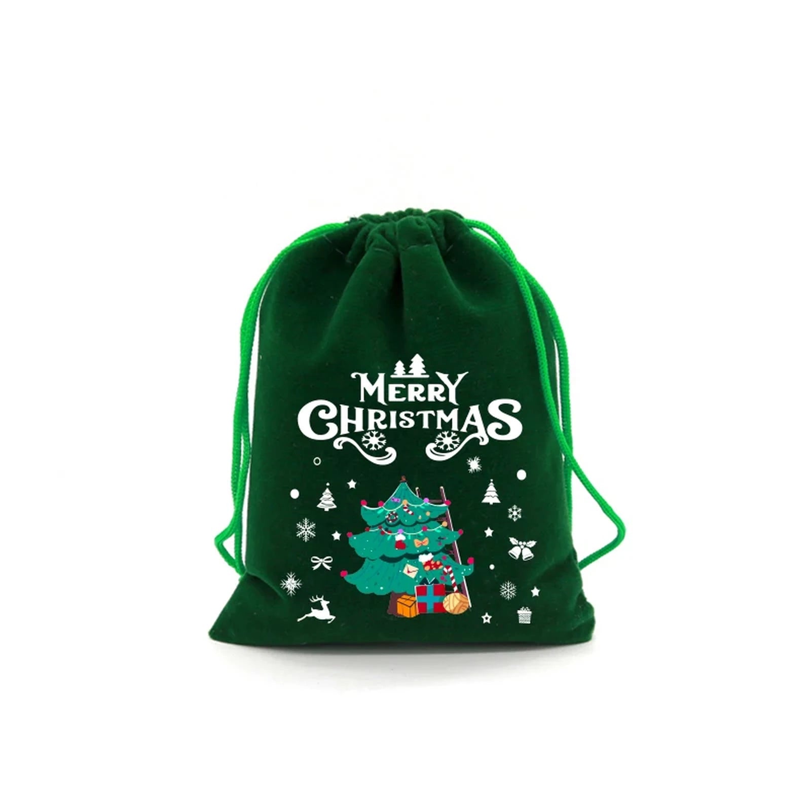 Drawstring Velvet Christmas Gift Pouches – sample variant