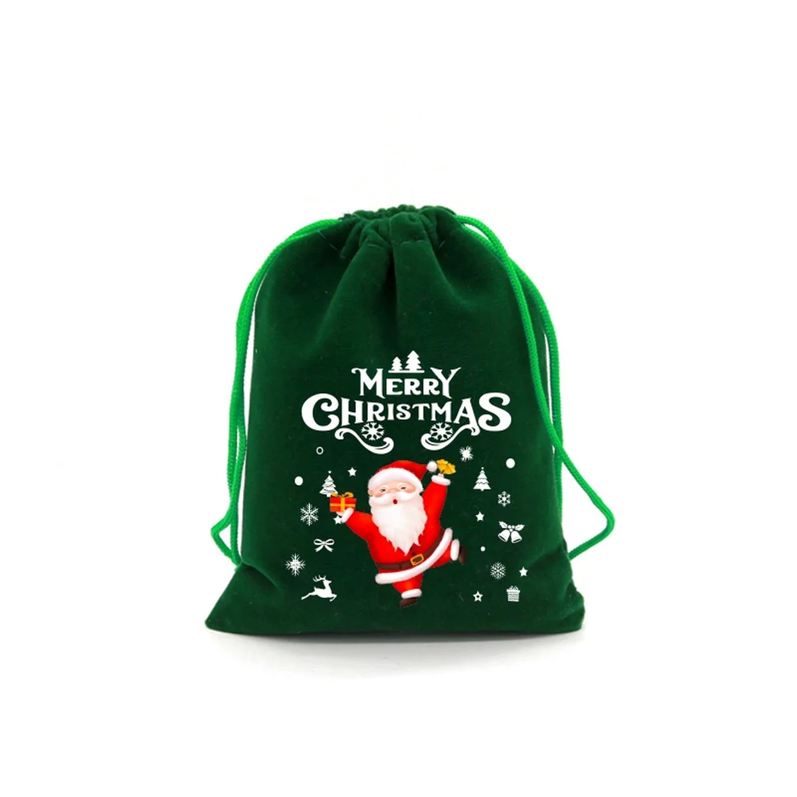 Drawstring Velvet Christmas Gift Pouches – sample variant