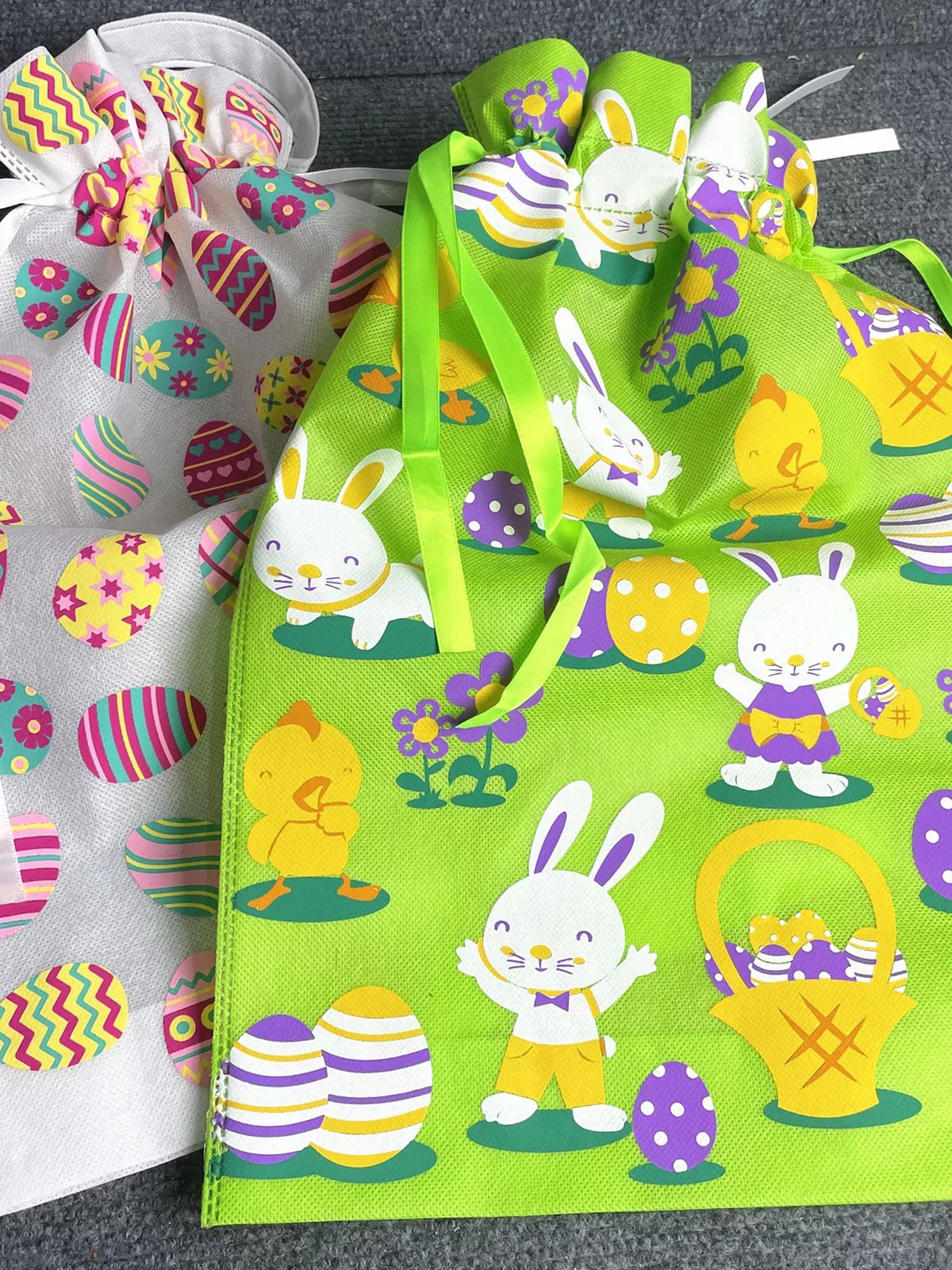 Non-Woven Easter Drawstring Gift Bags – gallery 05