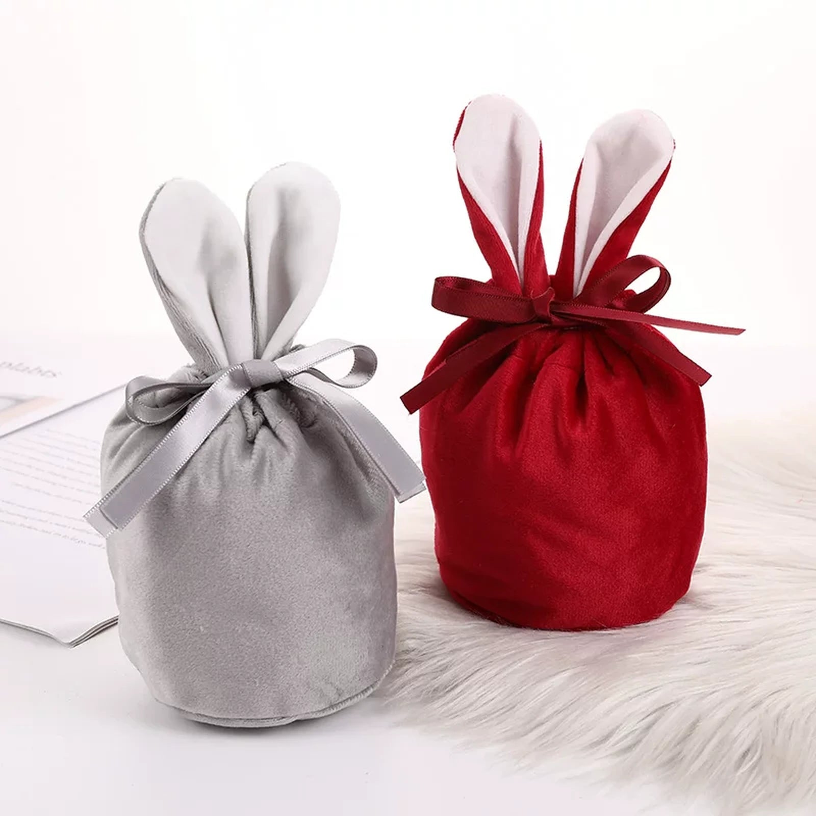 Velvet Rabbit-Ear Easter Gift Pouches – gallery 04