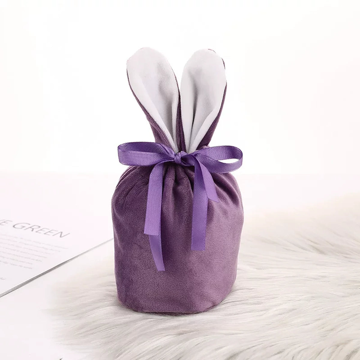 Velvet Rabbit-Ear Easter Gift Pouches – variant 28329