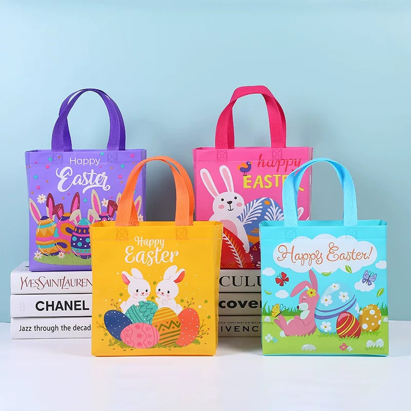 22 × 23 × 11 cm Non-Woven Easter Gift Bags with Handles – gallery 02
