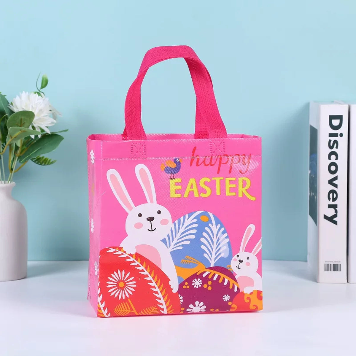 22 × 23 × 11 cm Non-Woven Easter Gift Bags with Handles – variant 32916101312