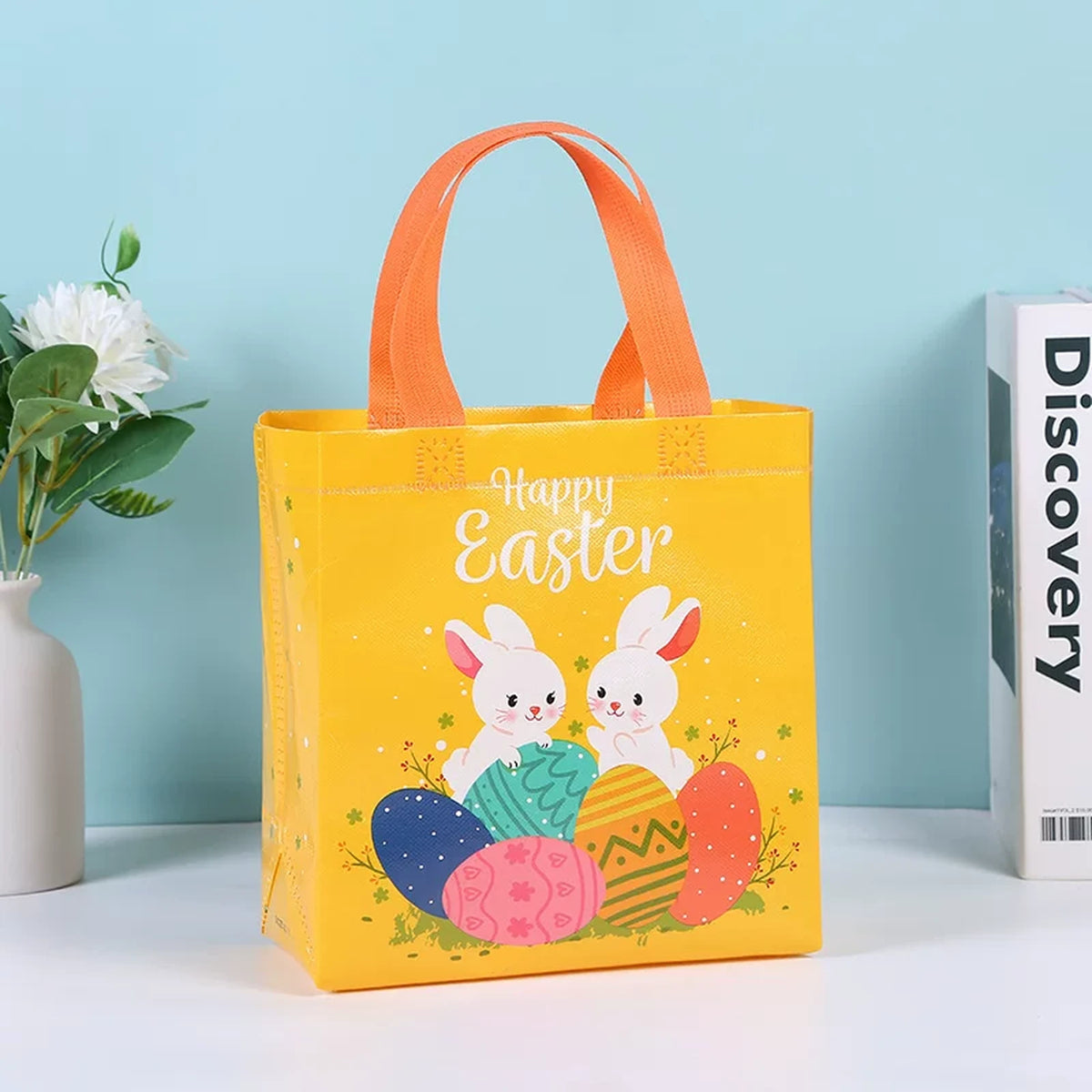 22 × 23 × 11 cm Non-Woven Easter Gift Bags with Handles – variant 32916101313