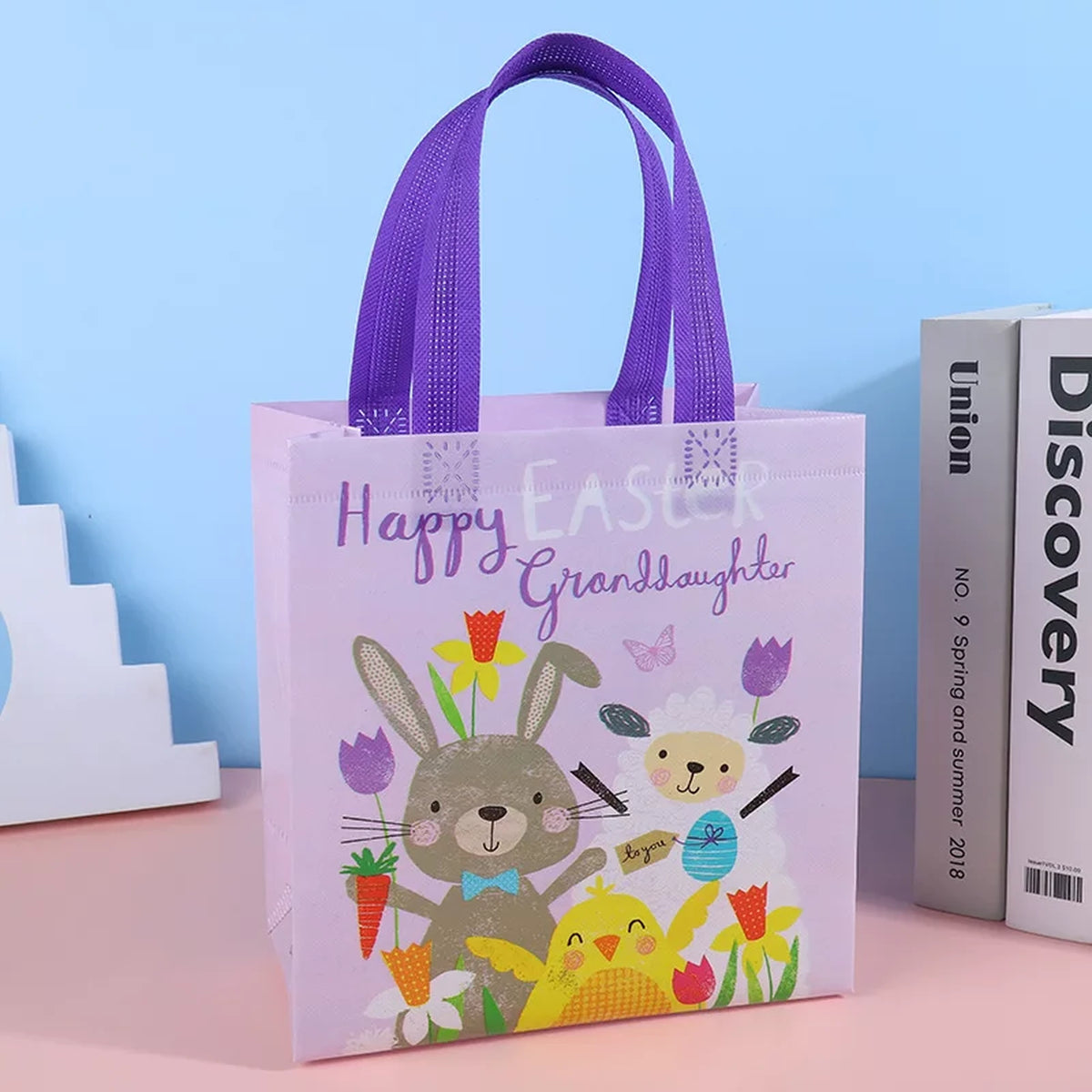 22 × 23 × 11 cm Non-Woven Easter Gift Bags with Handles – variant 36245863685