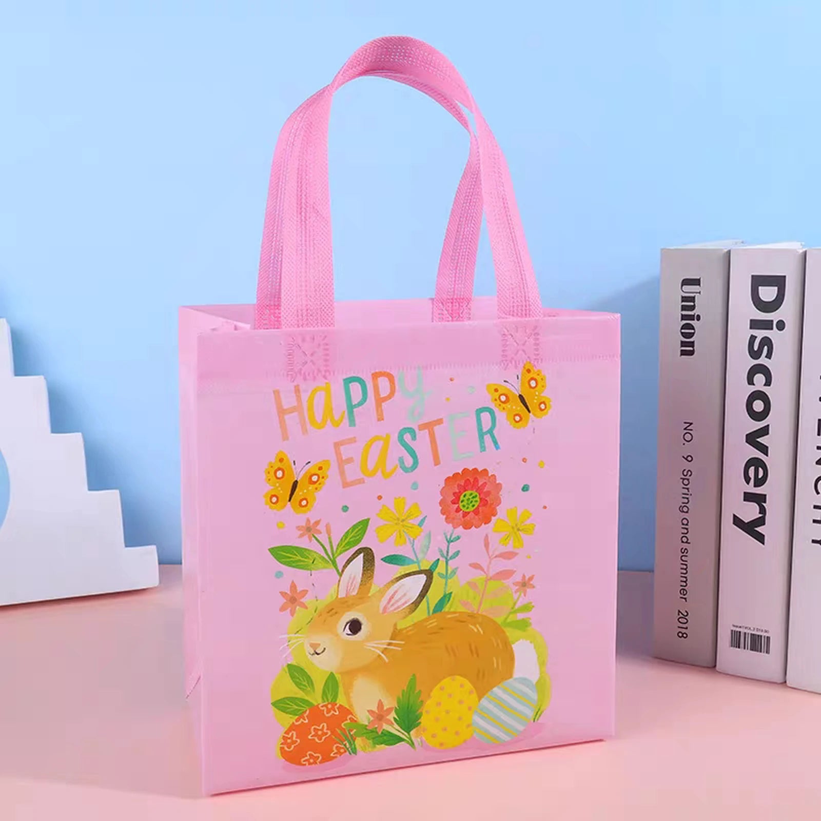 22 × 23 × 11 cm Non-Woven Easter Gift Bags with Handles – variant 36245863686