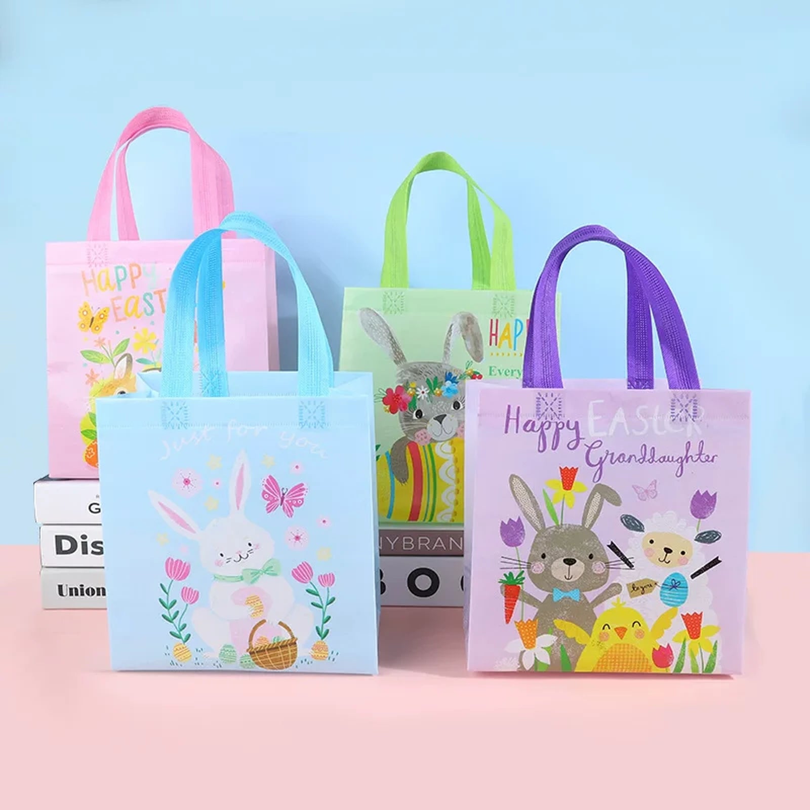 22 × 23 × 11 cm Non-Woven Easter Gift Bags with Handles – variant 36245863687