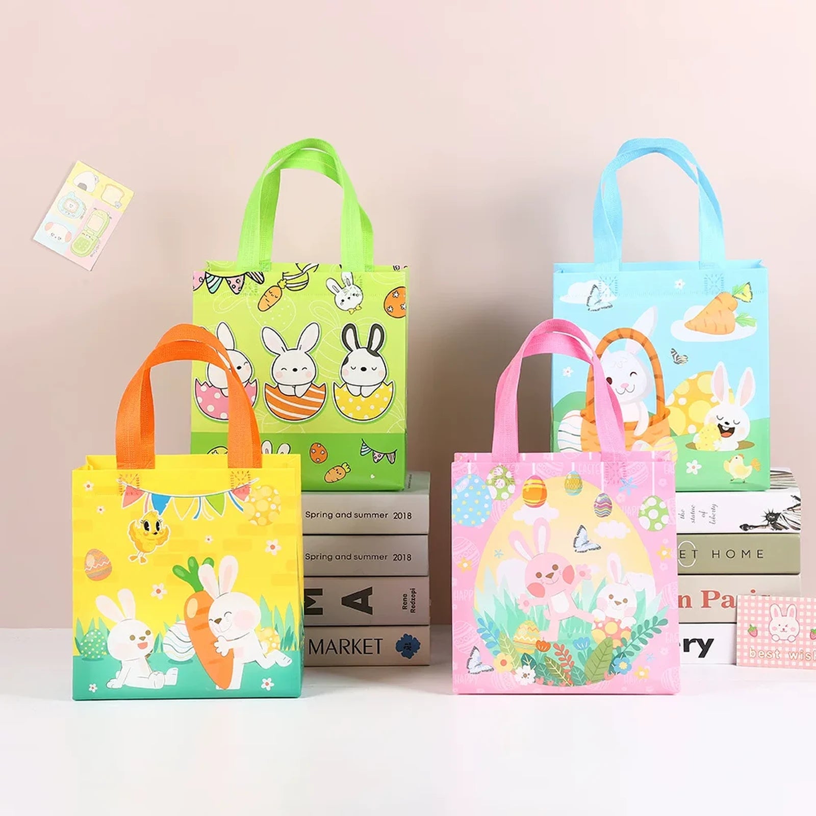 22 × 23 × 11 cm Non-Woven Easter Gift Bags with Handles – variant 42506857299