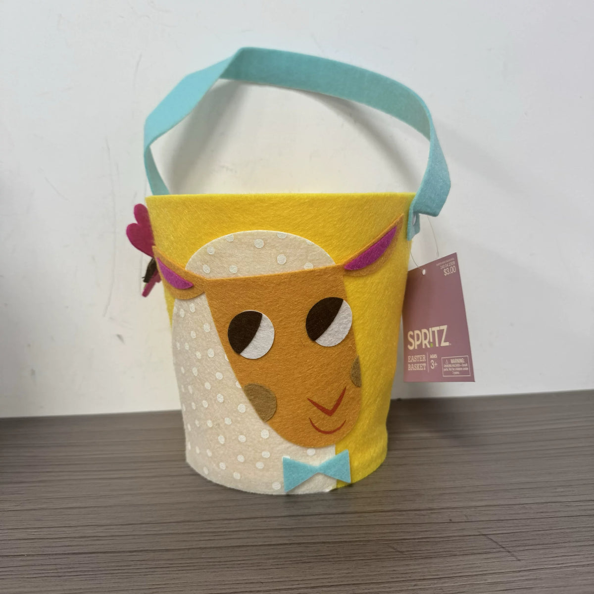 Woven-Fabric Animal Easter Gift Baskets with Carry Handles – variant 28324