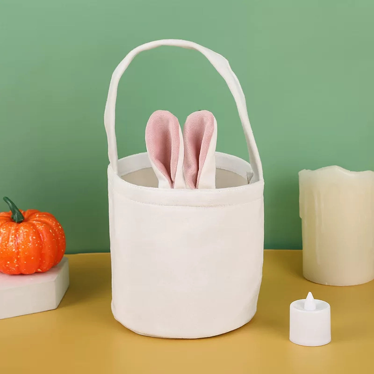Rabbit-Ear Easter Gift Baskets with Carry Handles – variant 36642508249