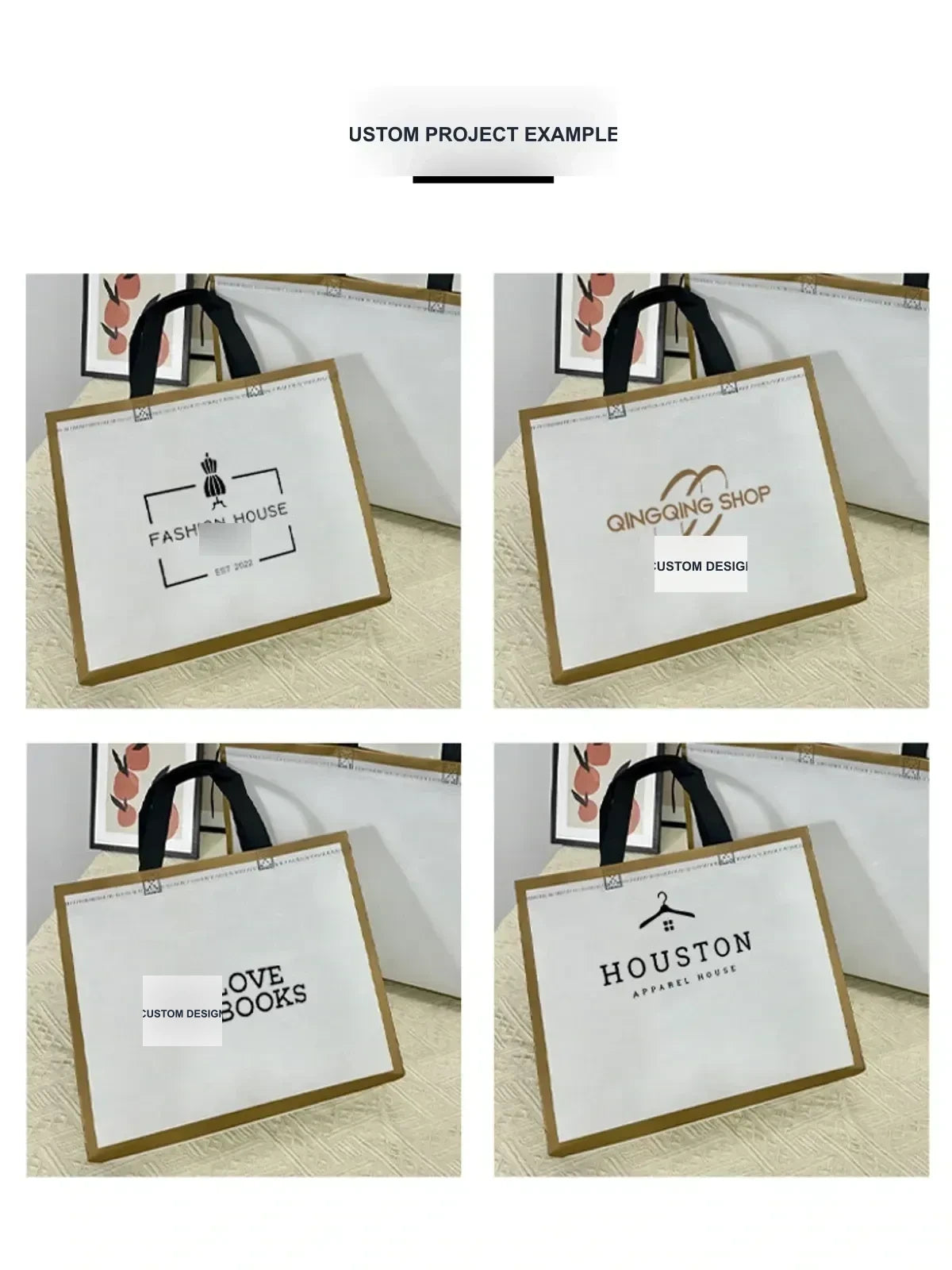 Extra-Large Non-Woven Tote Bags — 3 Styles product view 4