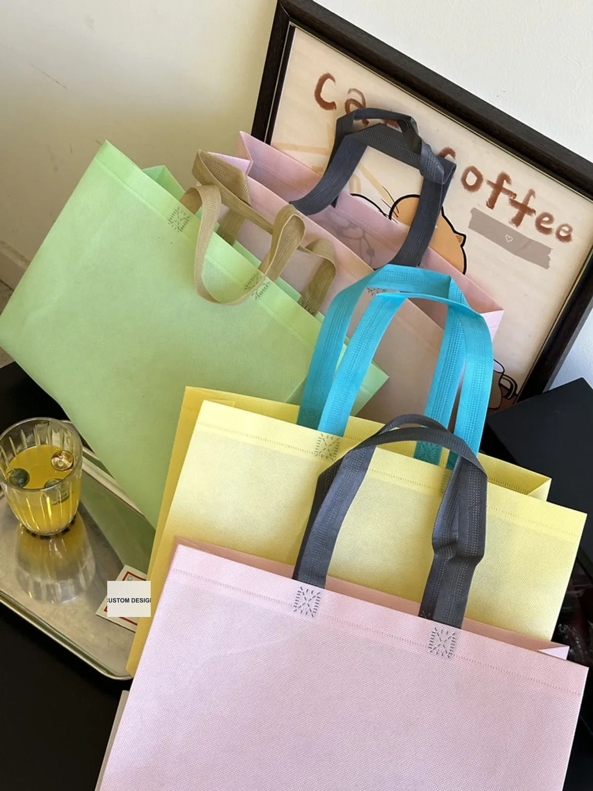 Extra-Large Non-Woven Tote Bags — 6 Styles product view 2