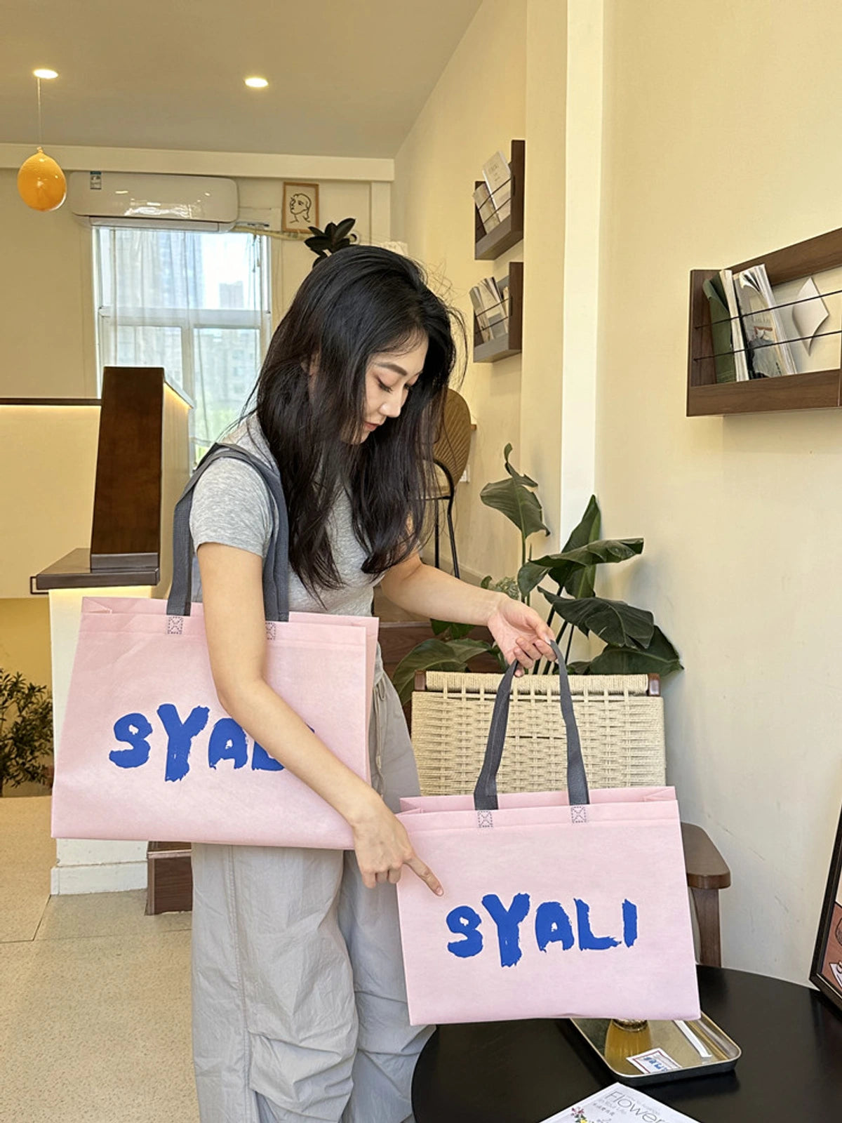 Extra-Large Non-Woven Tote Bags — 6 Styles product view 3