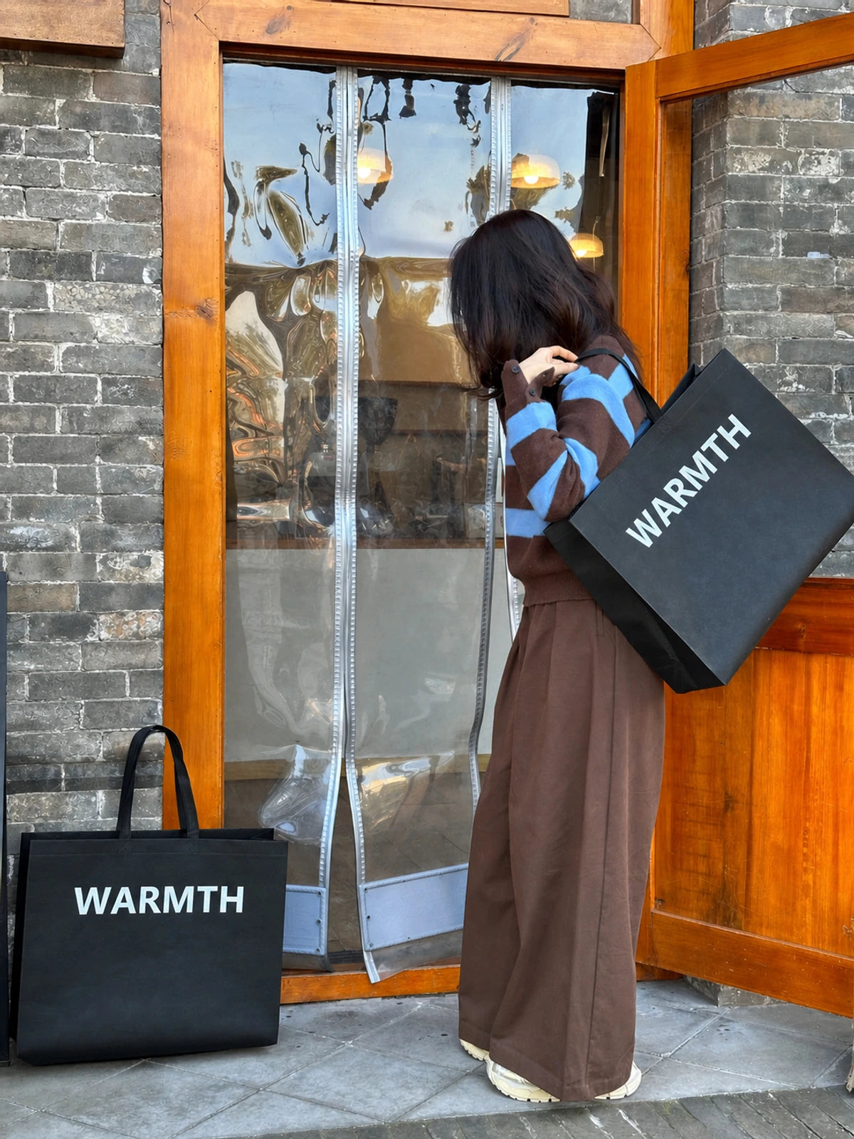 Extra-Large Non-Woven Tote Bags — 9 Styles product view 2