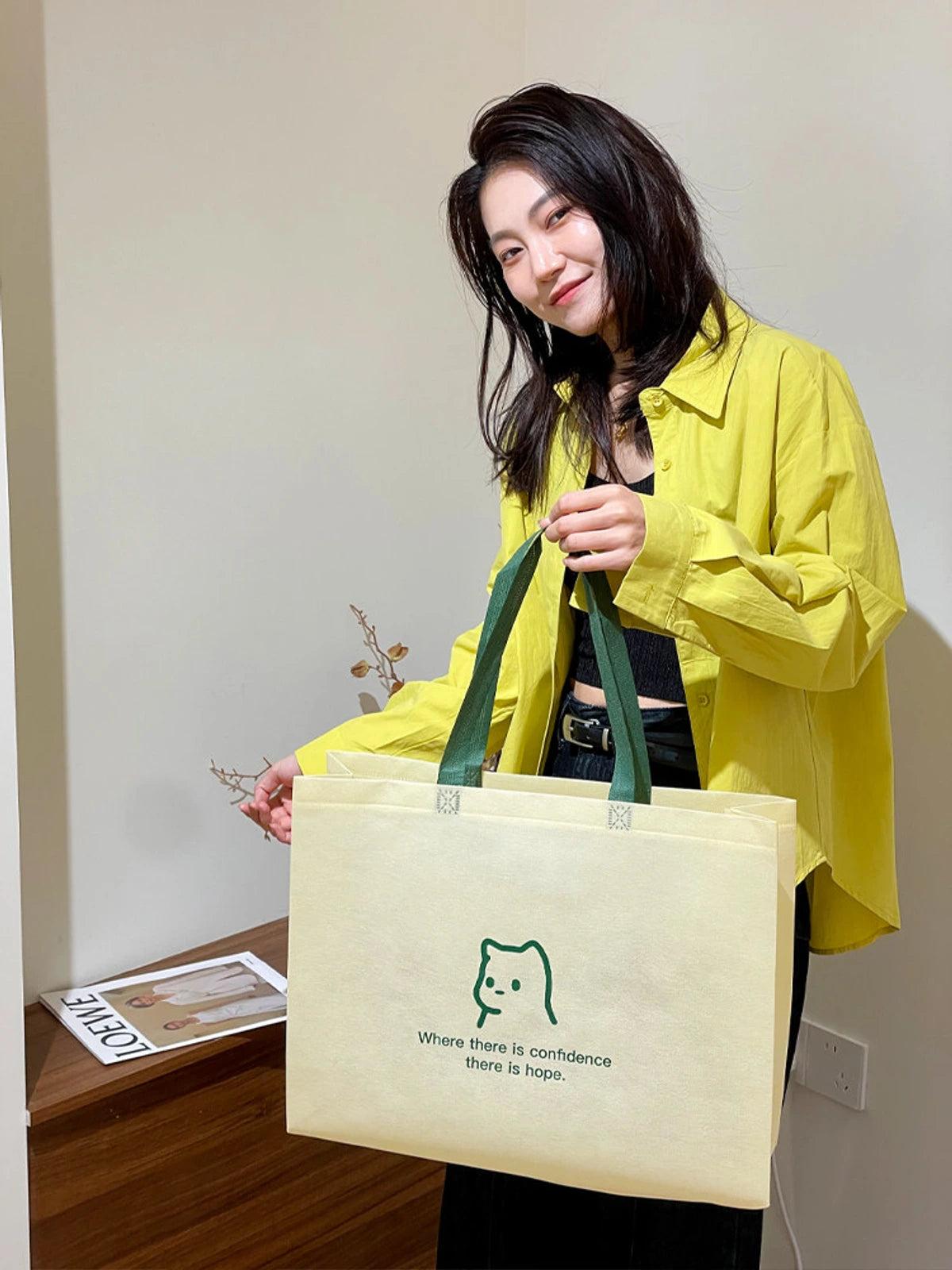 Extra-Large Non-Woven Tote Bags — 9 Styles product view 3