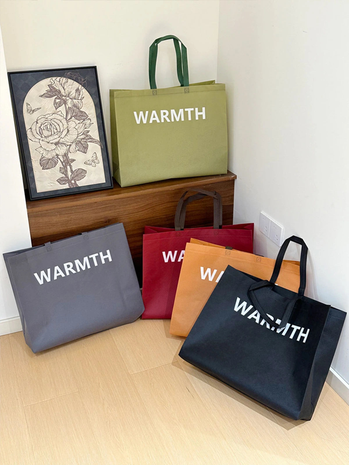 Extra-Large Non-Woven Tote Bags — 9 Styles product view 5