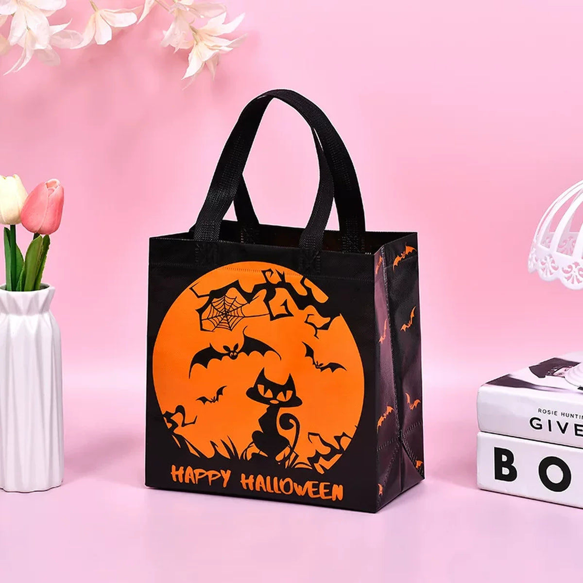 Non-Woven Halloween Gift Bags with Carry Handles – product variant