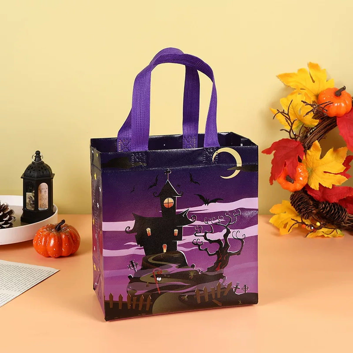Non-Woven Halloween Gift Bags with Carry Handles – product variant