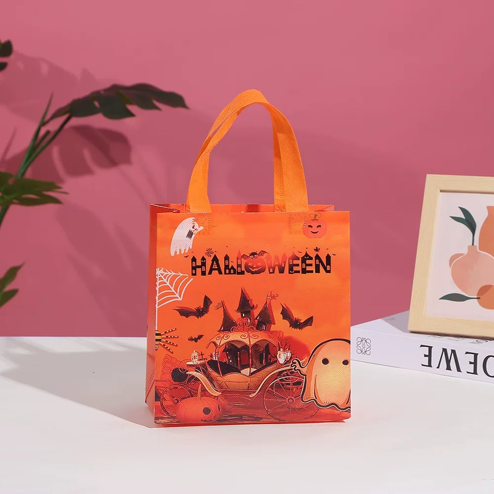 Non-Woven Halloween Gift Bags with Carry Handles – product variant