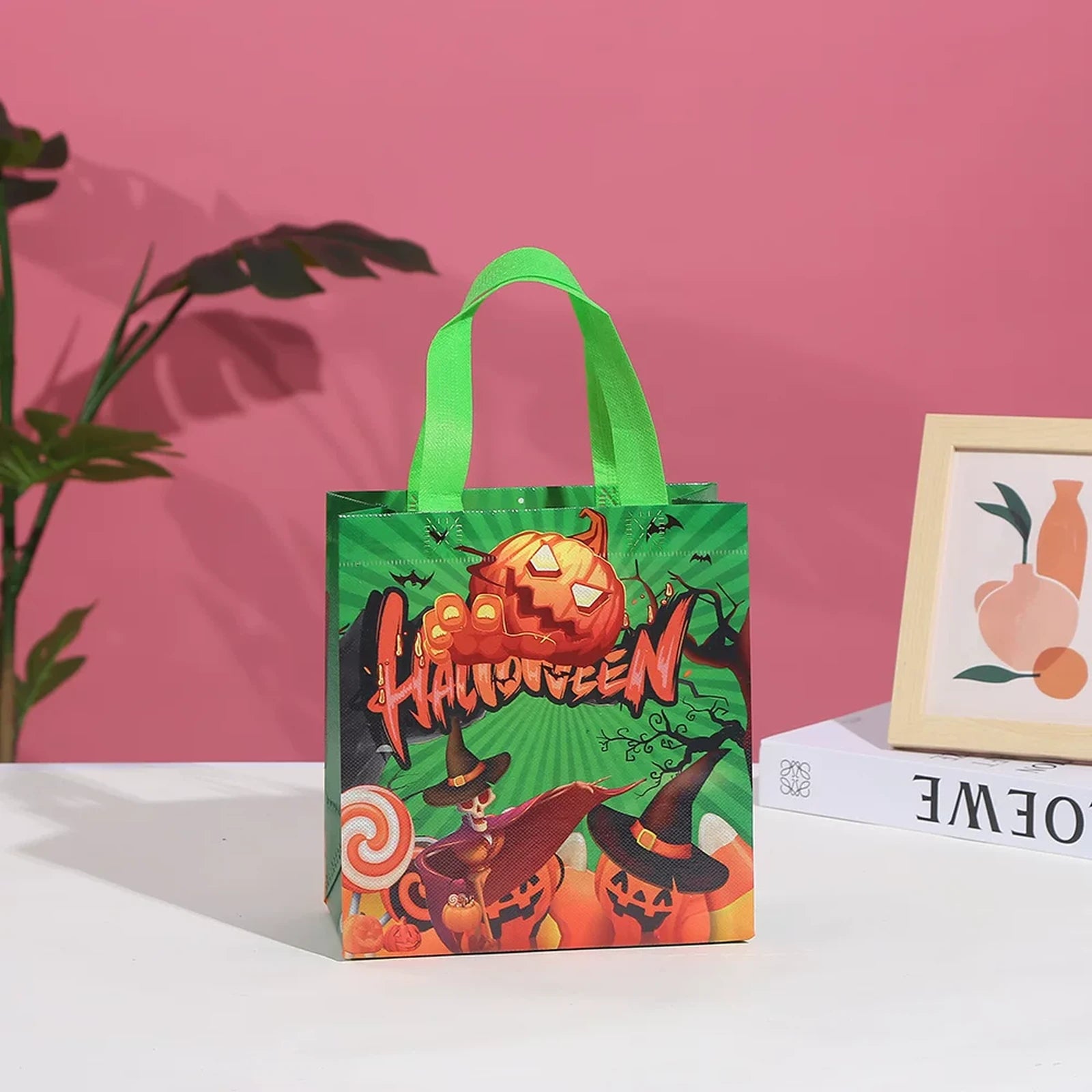 Non-Woven Halloween Gift Bags with Carry Handles – product variant