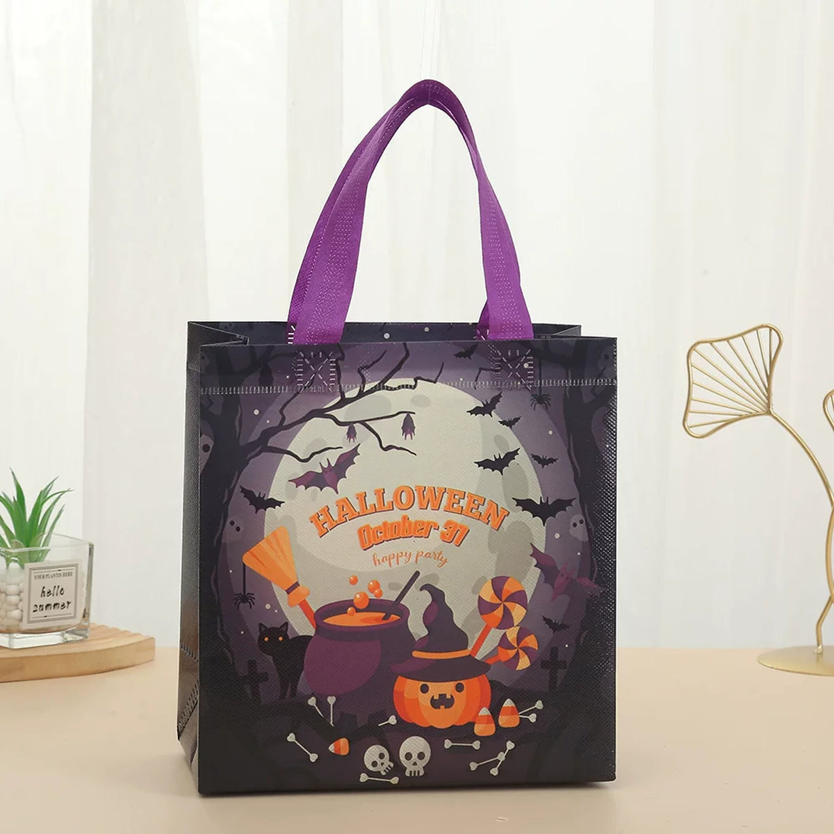 Non-Woven Halloween Gift Bags with Carry Handles – product variant