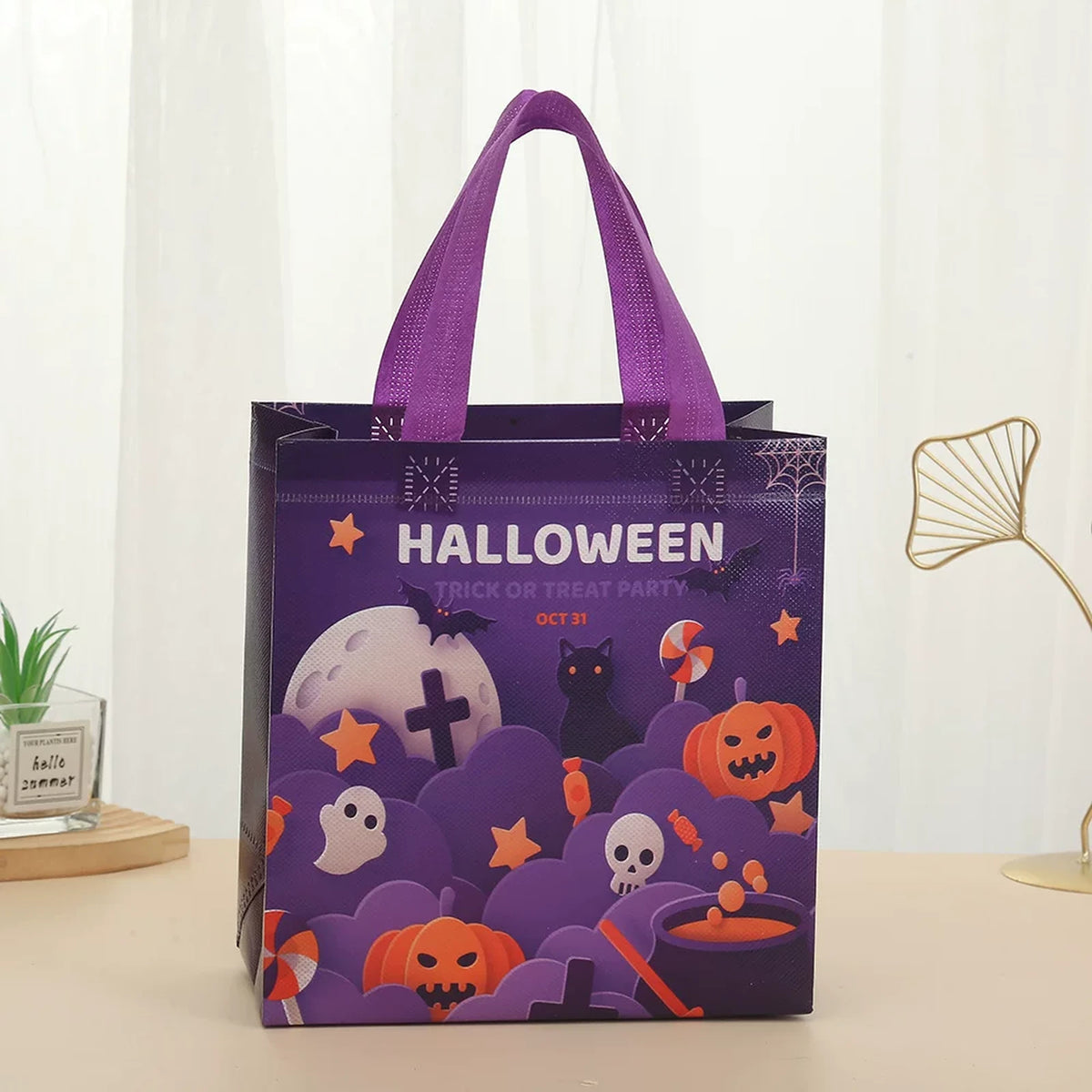 Non-Woven Halloween Gift Bags with Carry Handles – product variant
