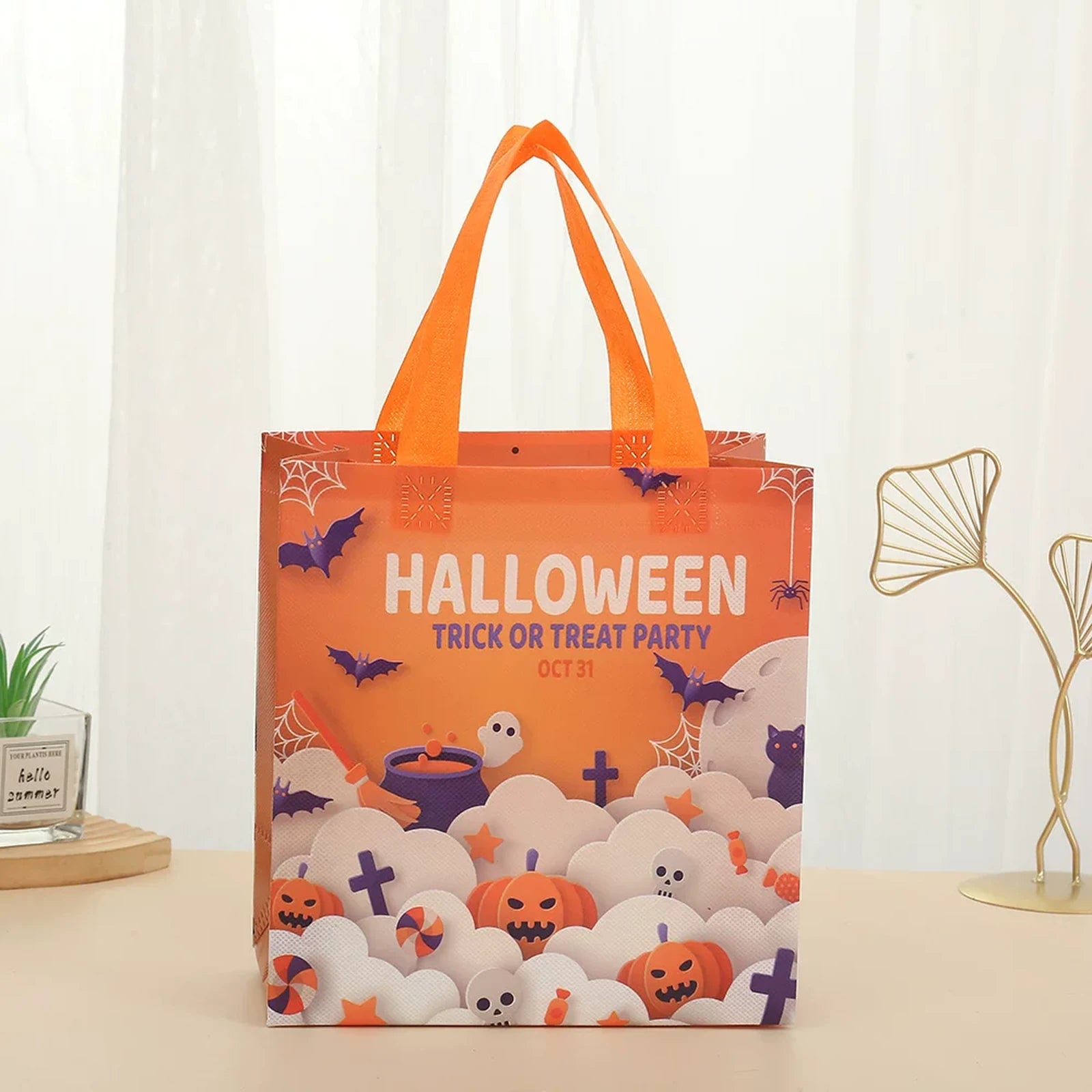 Non-Woven Halloween Gift Bags with Carry Handles – product variant