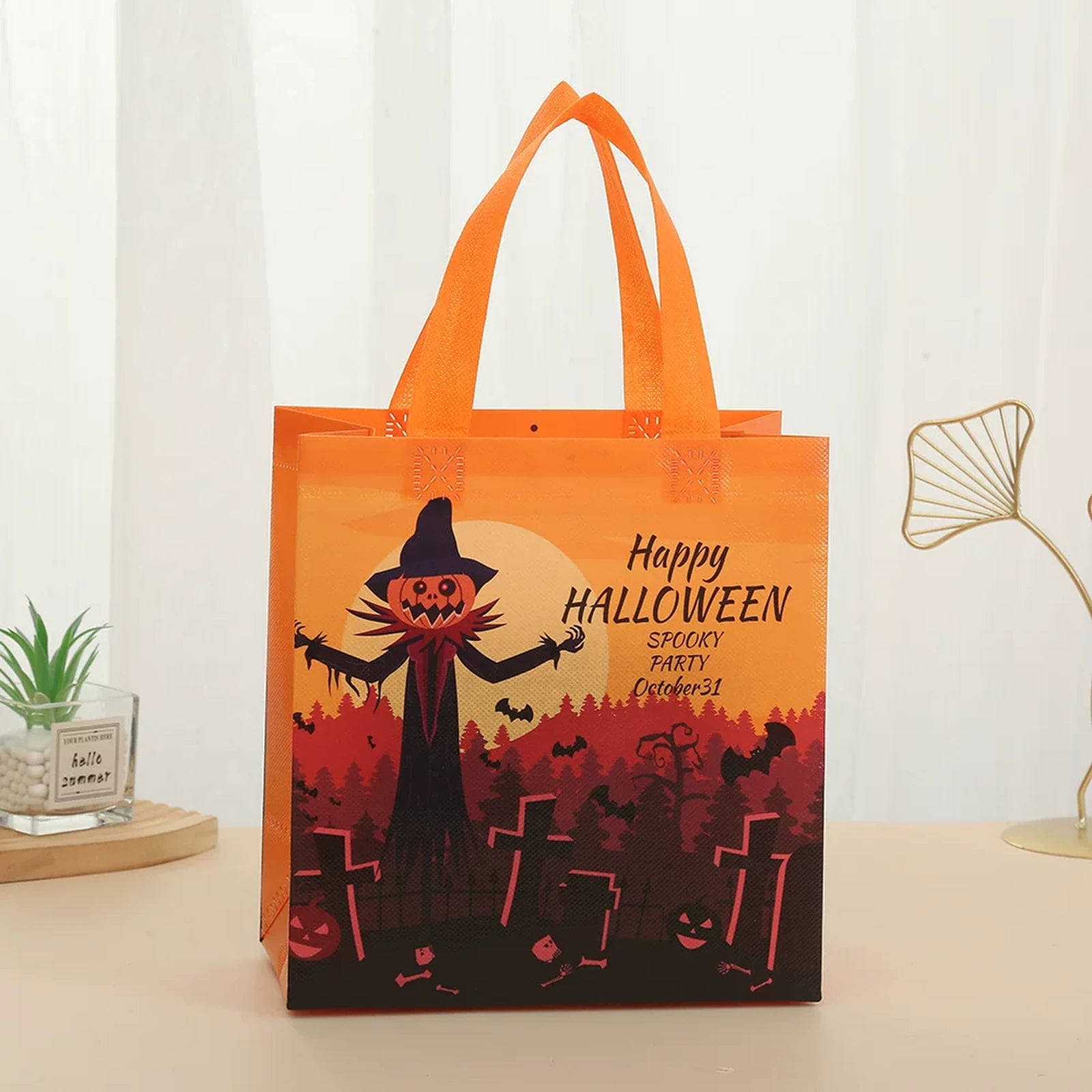 Non-Woven Halloween Gift Bags with Carry Handles – product variant