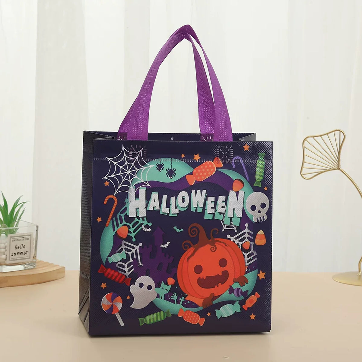 Non-Woven Halloween Gift Bags with Carry Handles – product variant