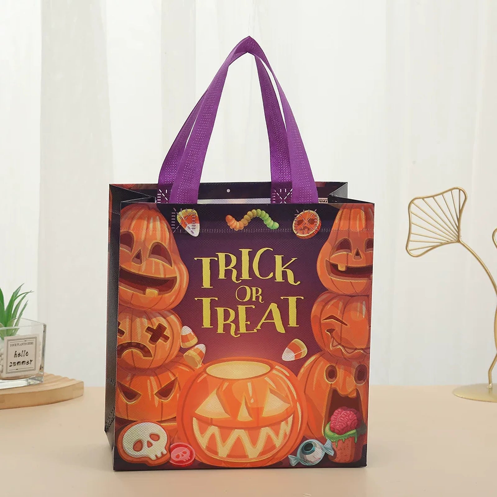 Non-Woven Halloween Gift Bags with Carry Handles – product variant