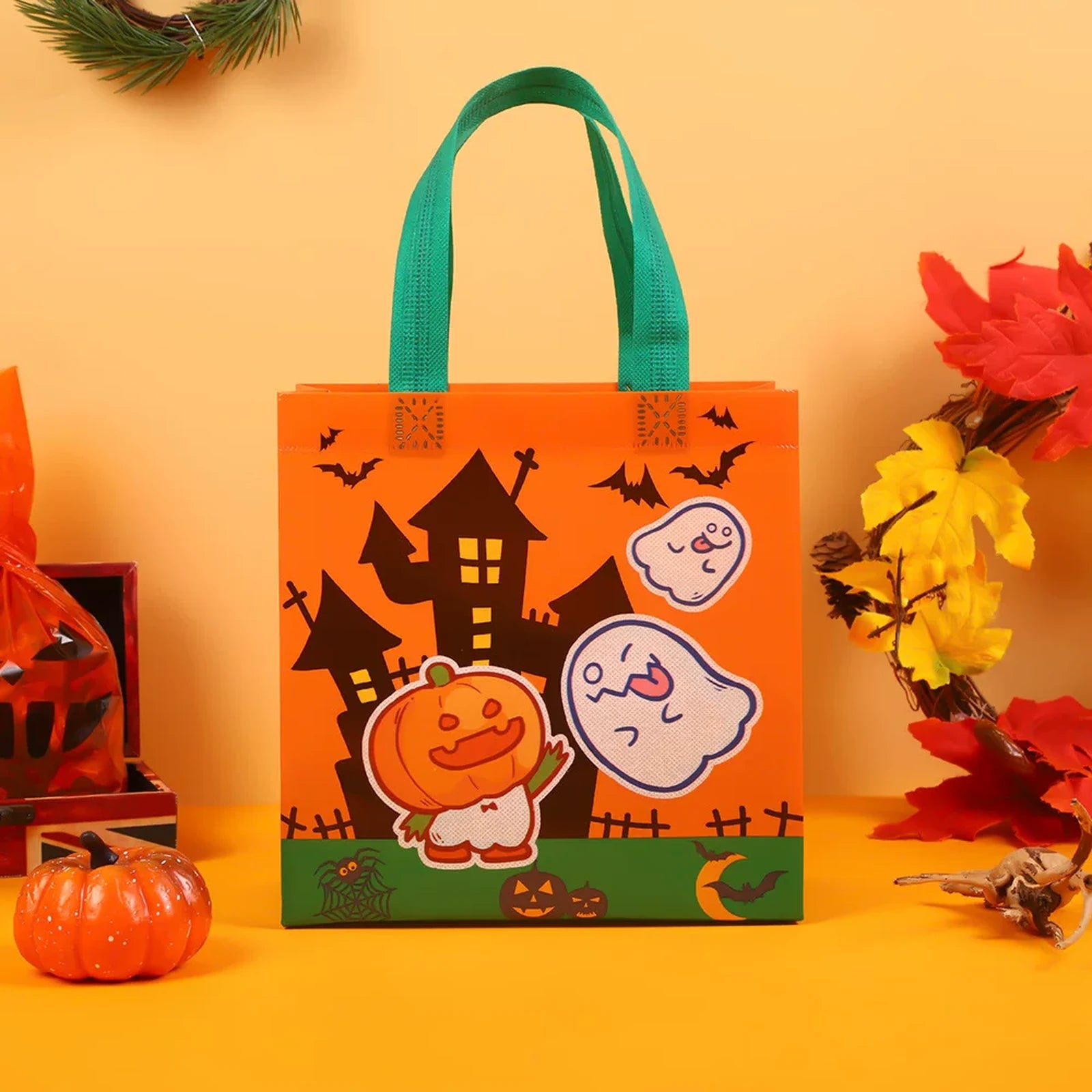 Non-Woven Halloween Gift Bags with Carry Handles – product variant