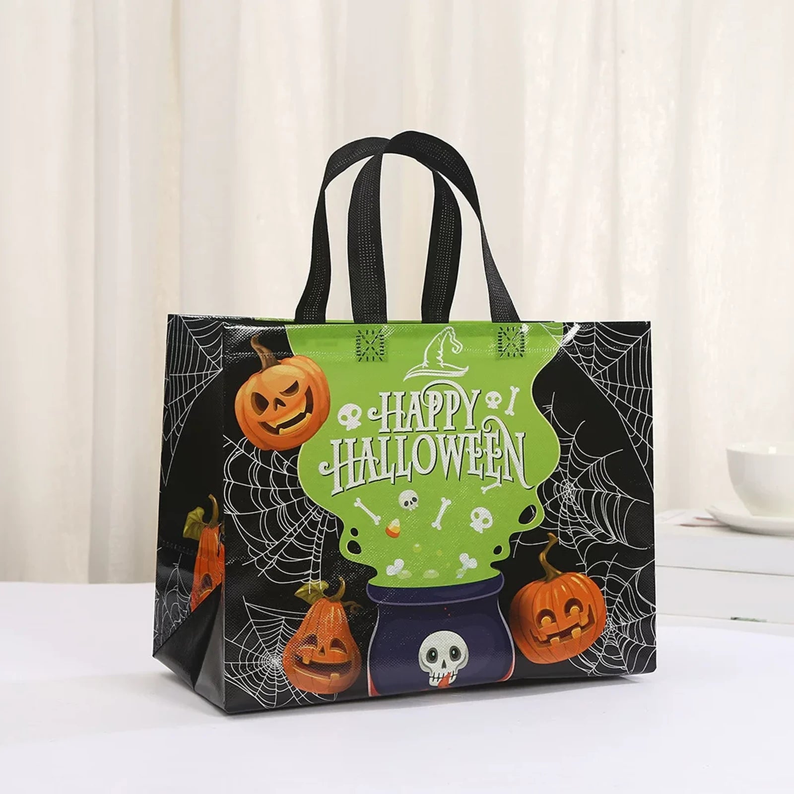 Extra-Large Horizontal Halloween Gift Bags with Handles