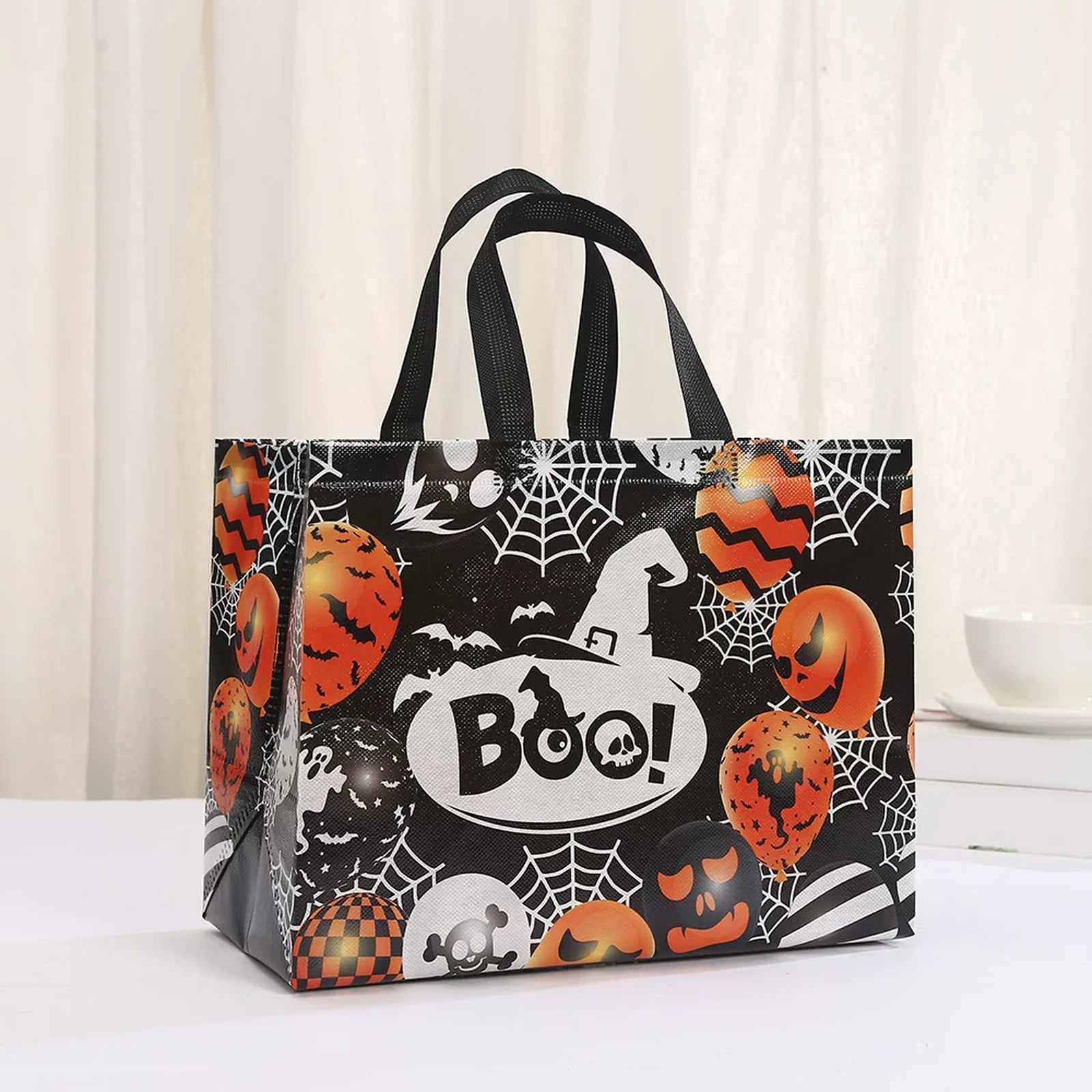 Extra-Large Horizontal Halloween Gift Bags with Handles