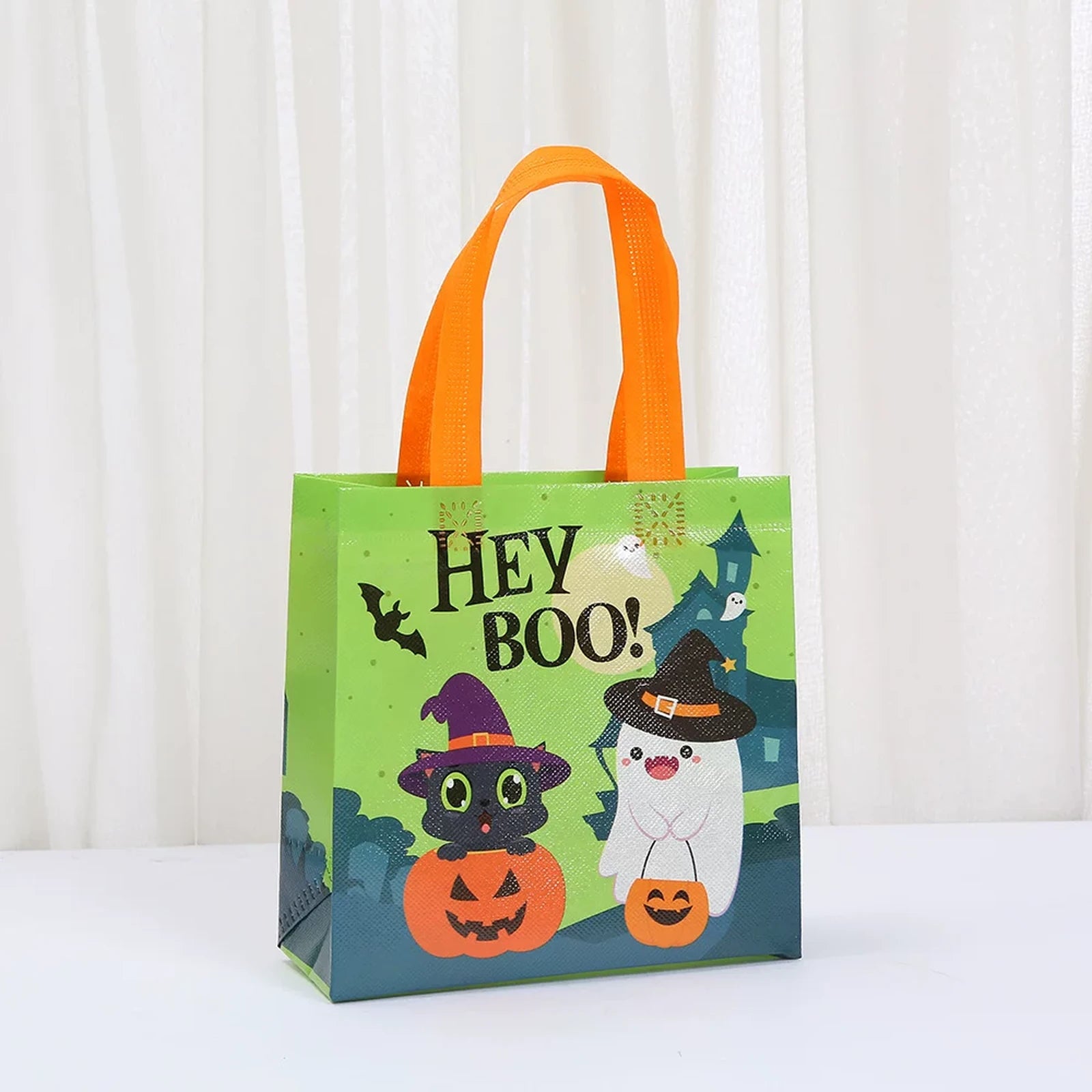 Portable Non-Woven Halloween Gift Bags with Handles
