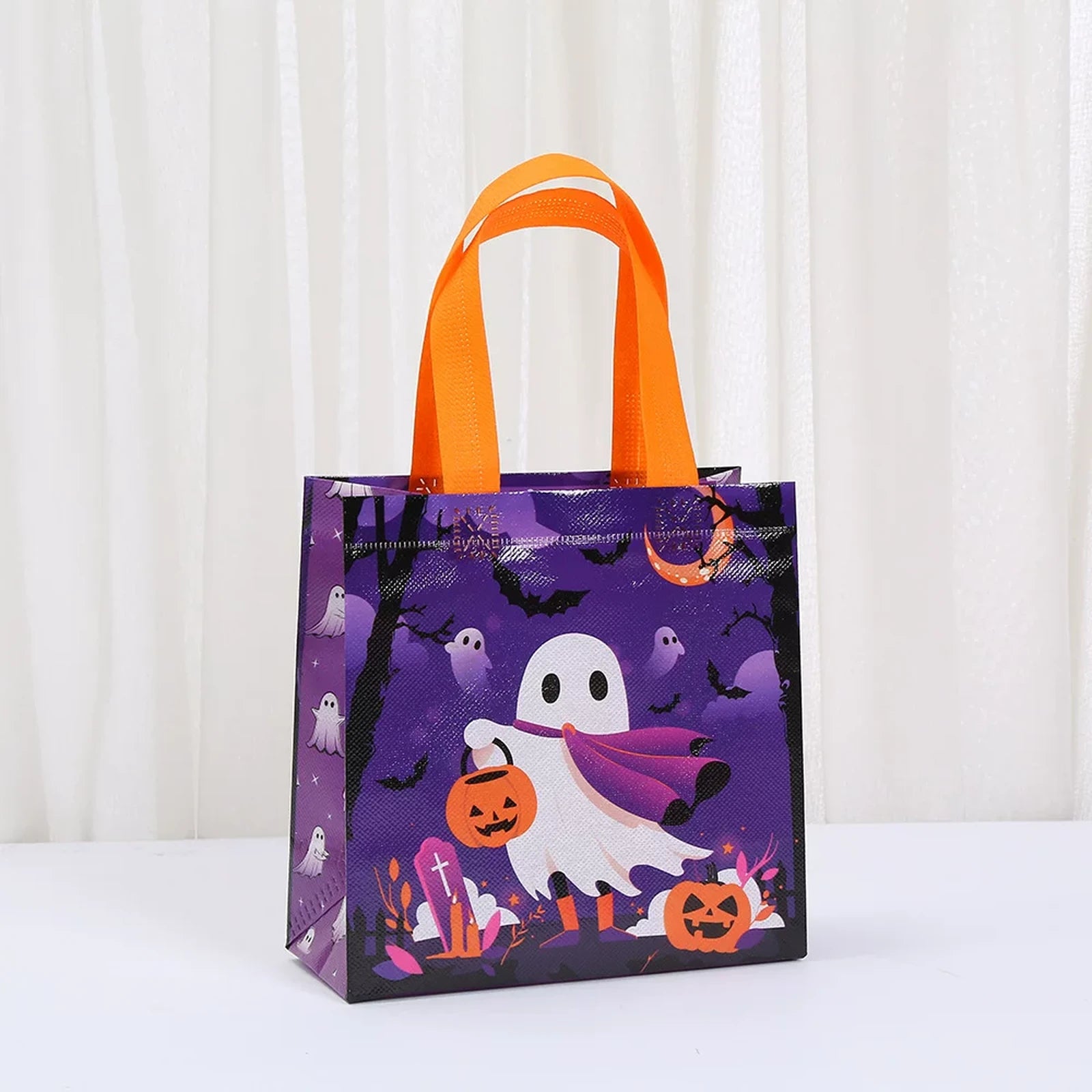 Portable Non-Woven Halloween Gift Bags with Handles