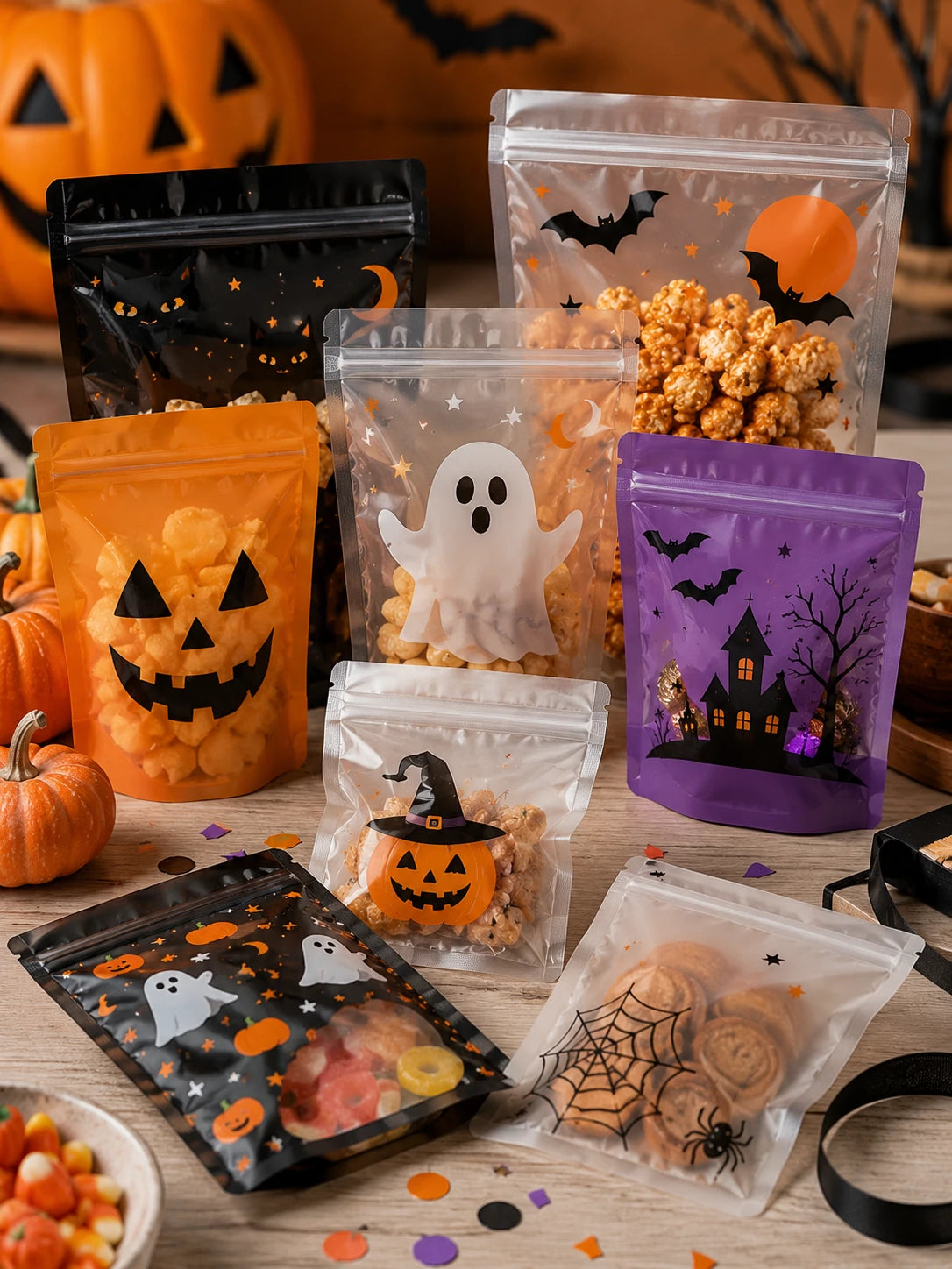 Halloween Zipper Bags