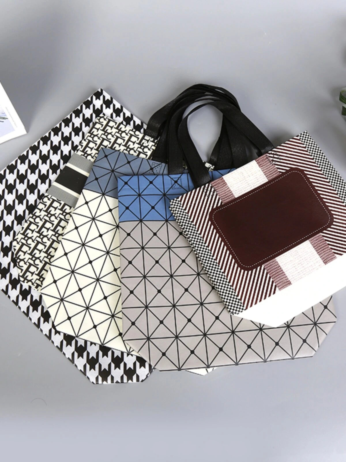 Heavy-Duty Laminated Non-Woven Tote Bags — 18 Designs product view 3