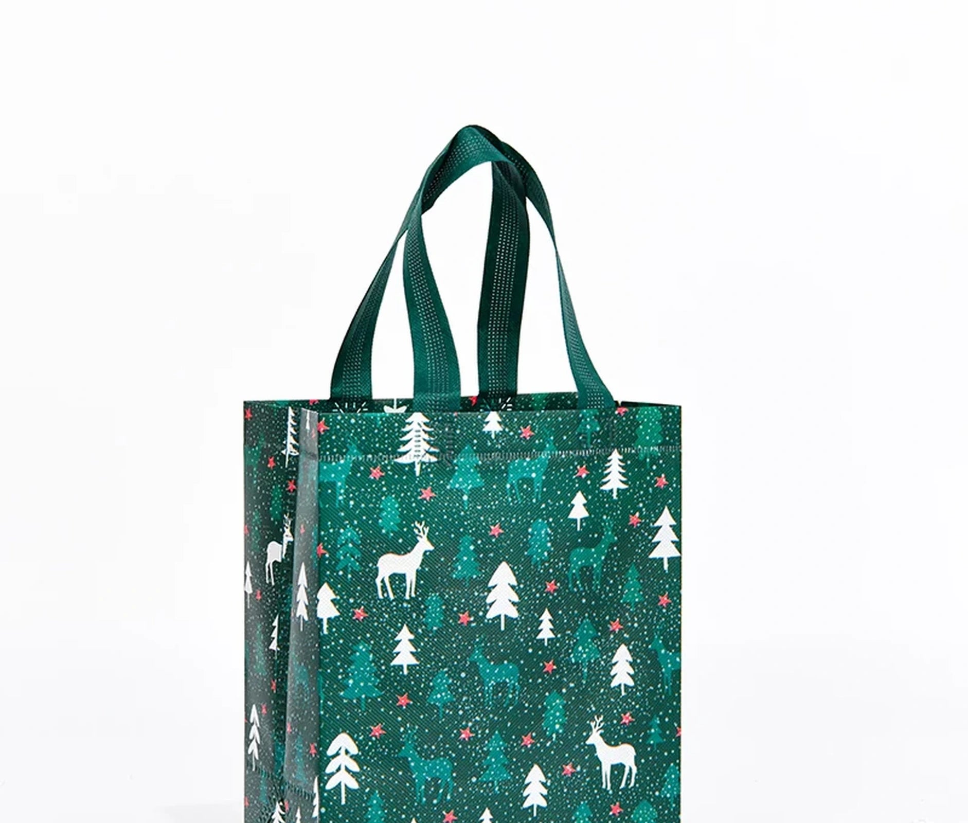 Laminated Non-Woven Christmas Gift Bags with Handles – ready-stock option