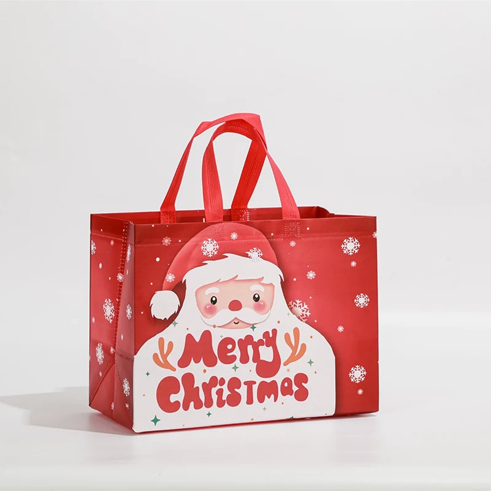Laminated Non-Woven Christmas Shopping Gift Bags – sample variant