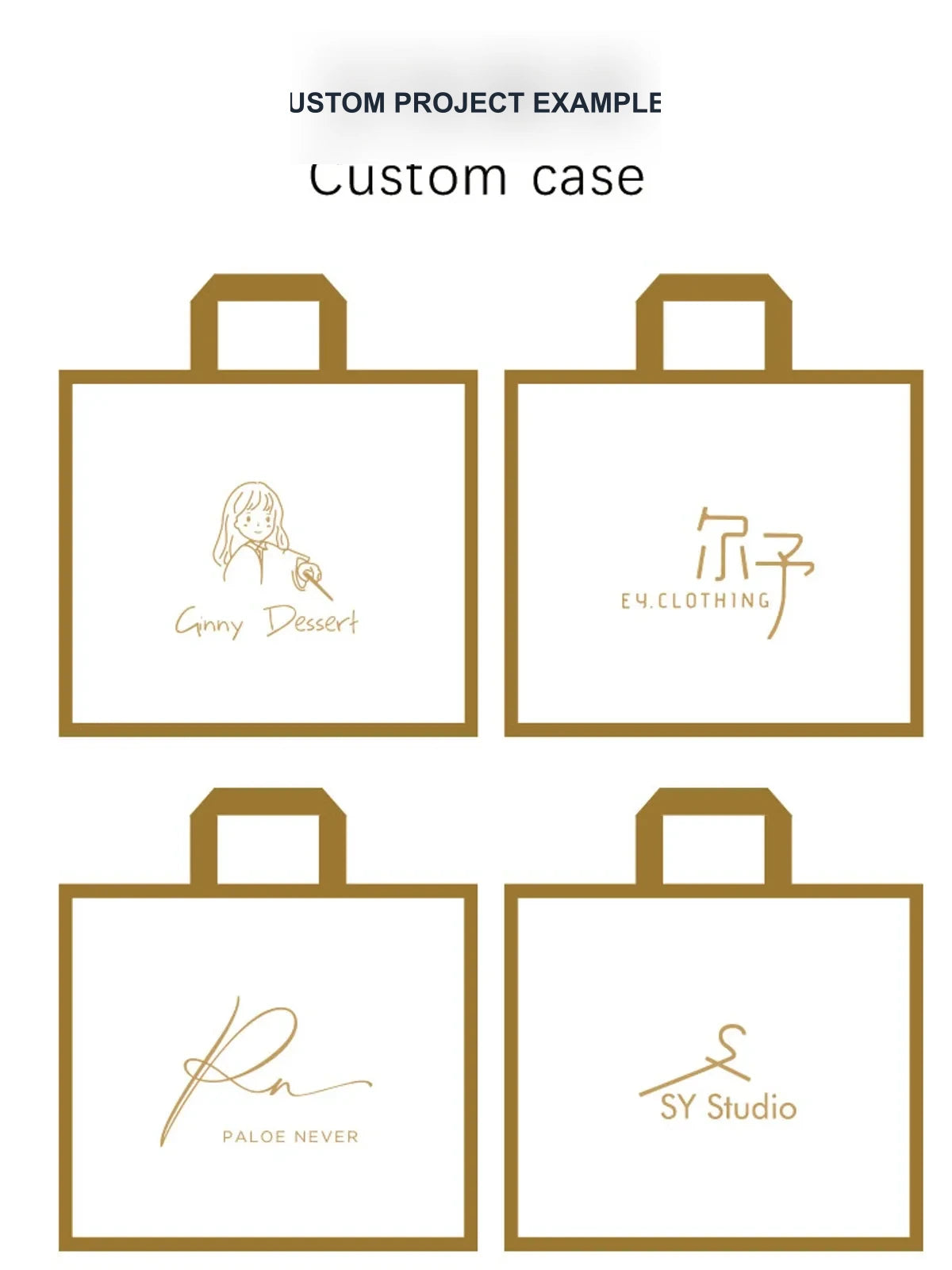 Laminated Non-Woven Garment Packaging Bags — 2 Styles product view 5