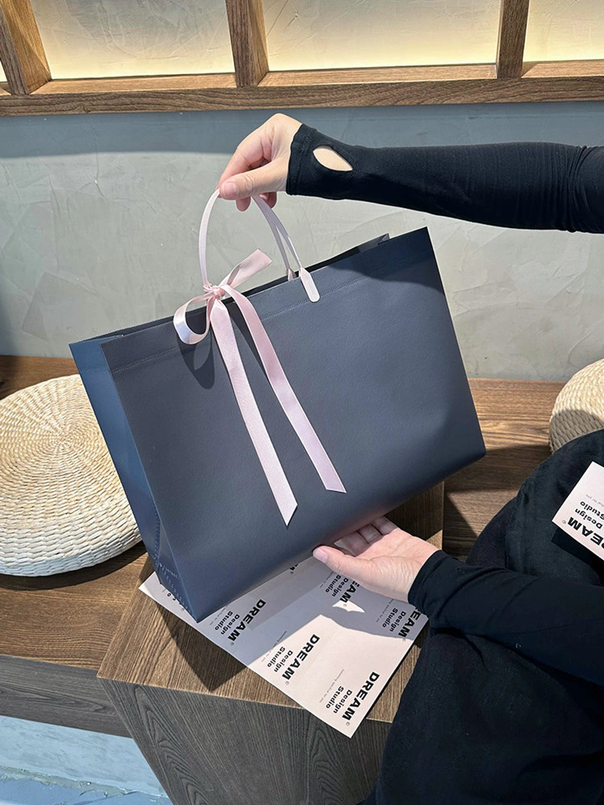 Laminated Non-Woven Tote Bags — 1 Style product view 1