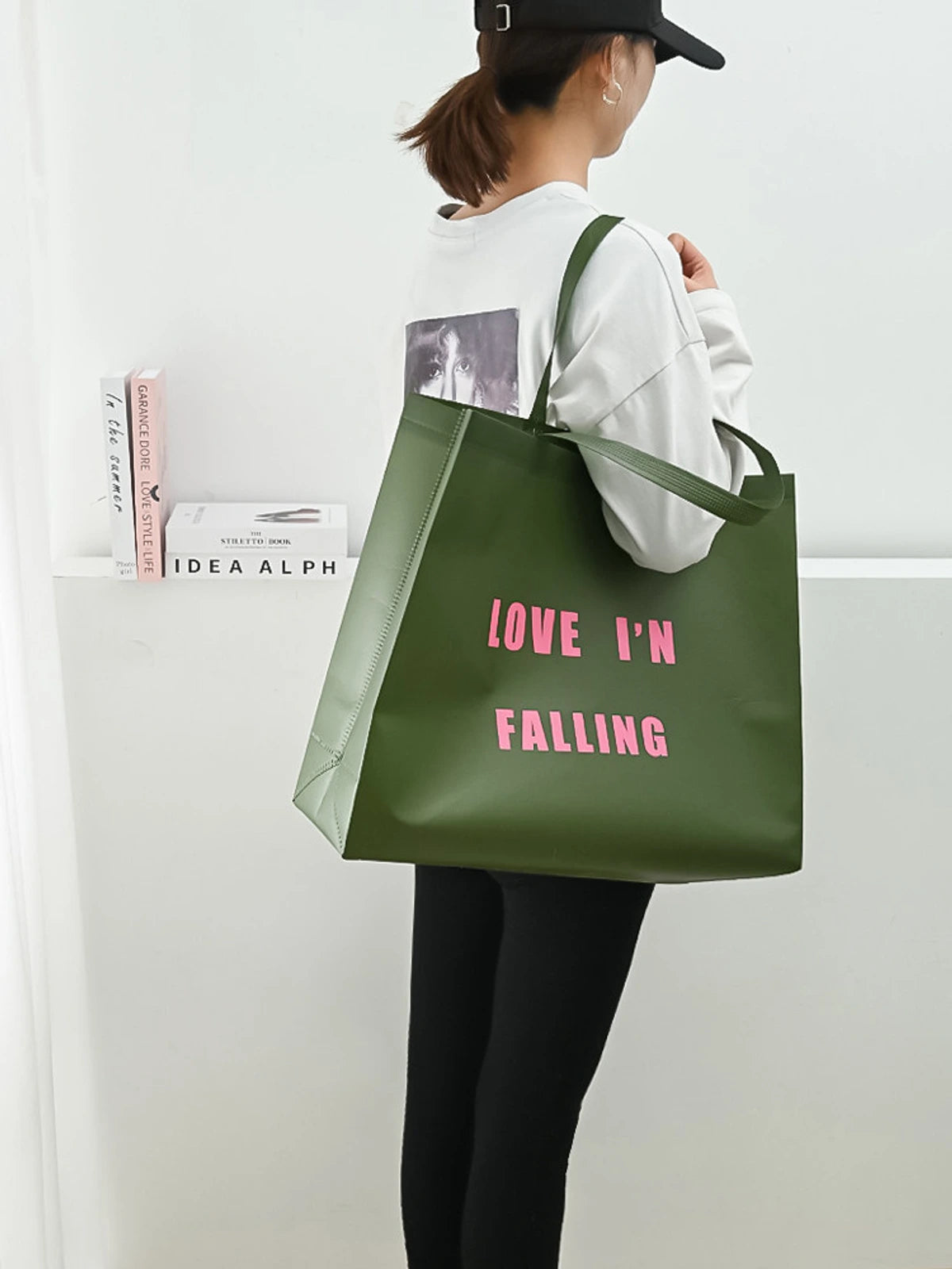 Laminated Non-Woven Tote Bags — 1 Style product view 2