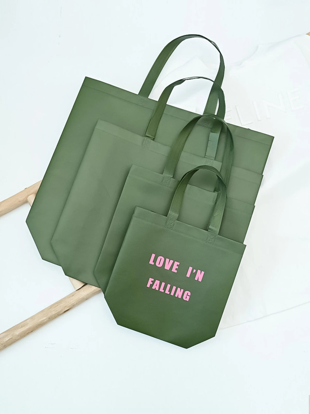 Laminated Non-Woven Tote Bags — 1 Style product view 4
