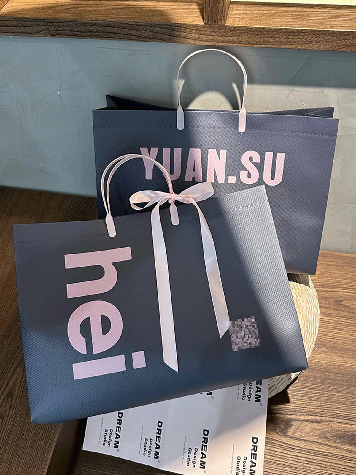 Laminated Non-Woven Tote Bags — 1 Style product view 5
