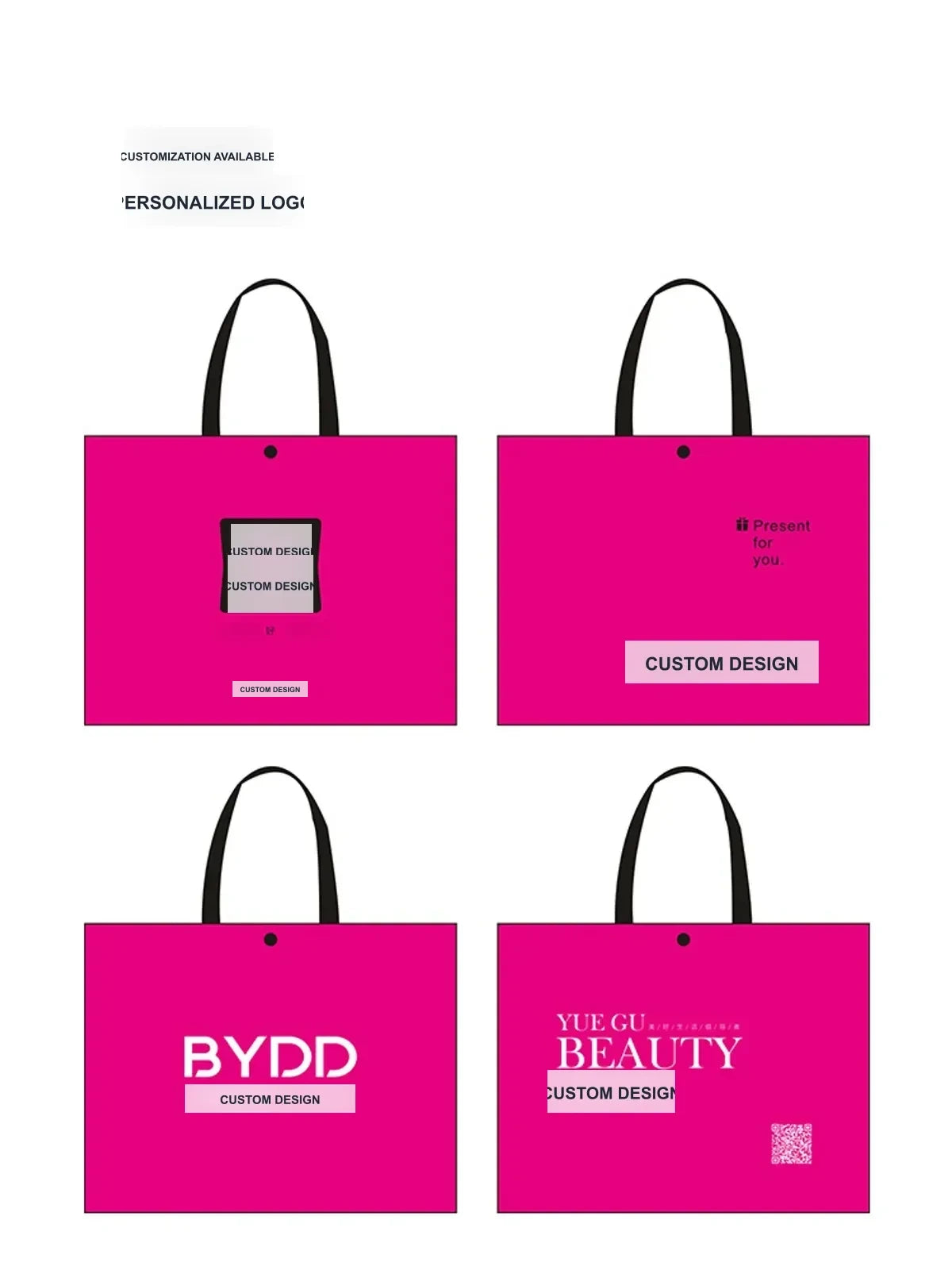 Laminated Non-Woven Tote Bags — 2 Styles product view 4