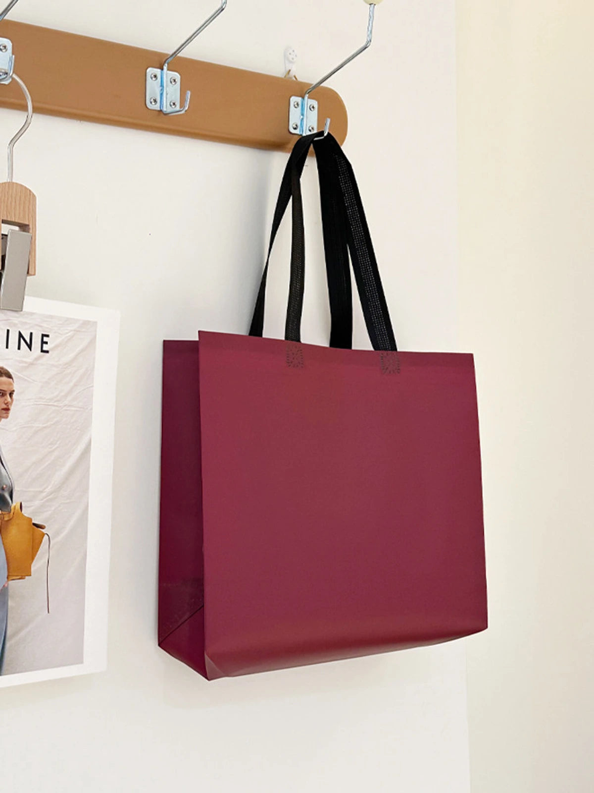 Laminated Non-Woven Tote Bags — 2 Styles product view 5