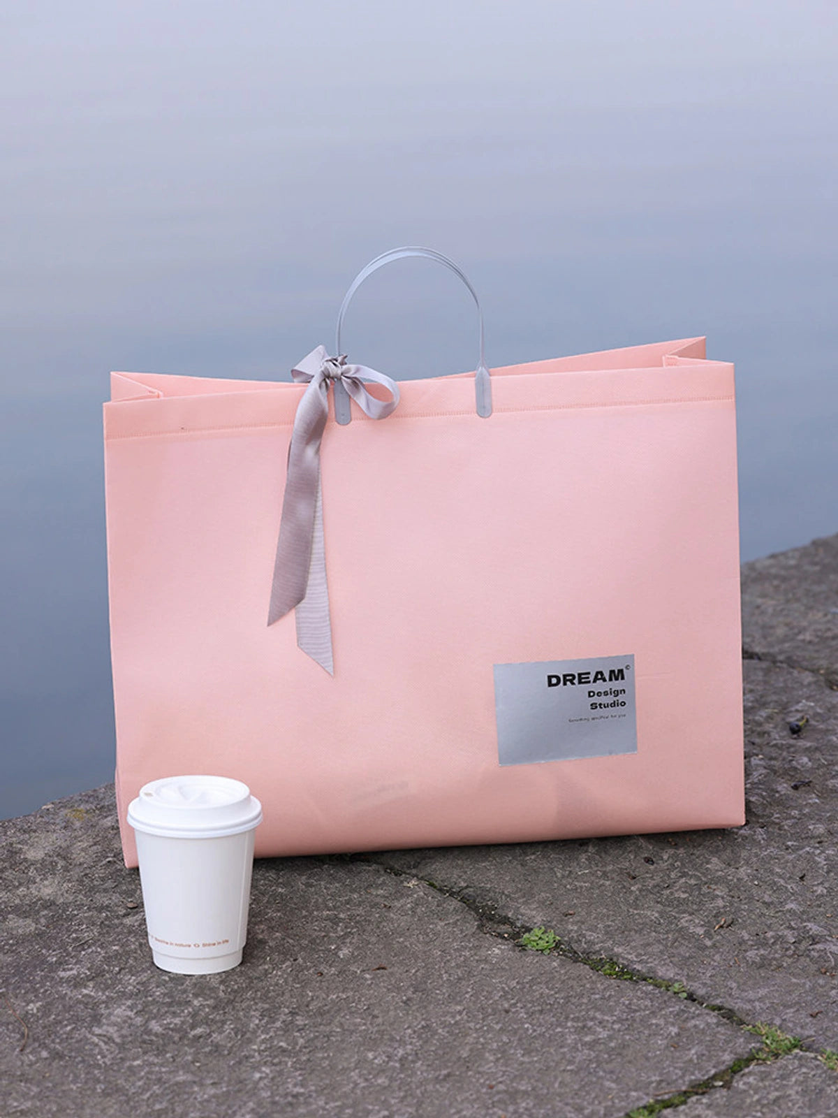 Laminated Non-Woven Tote Bags — 3 Styles product view 2